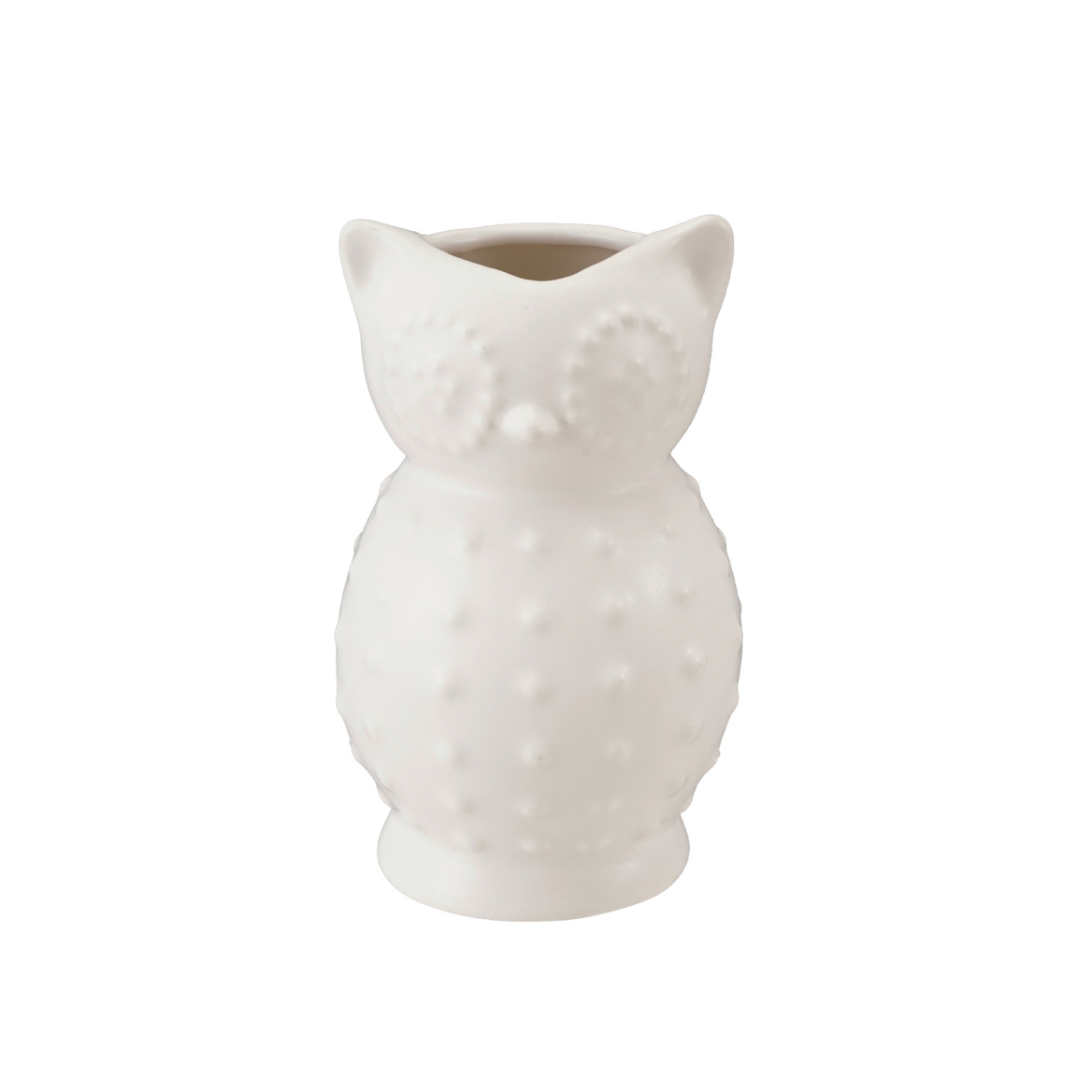 Stoneware Vintage Reproduction Owl Vase