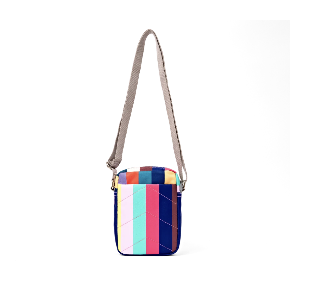 Bond Pocket Crossbody Bag in Wide Multi Stripe