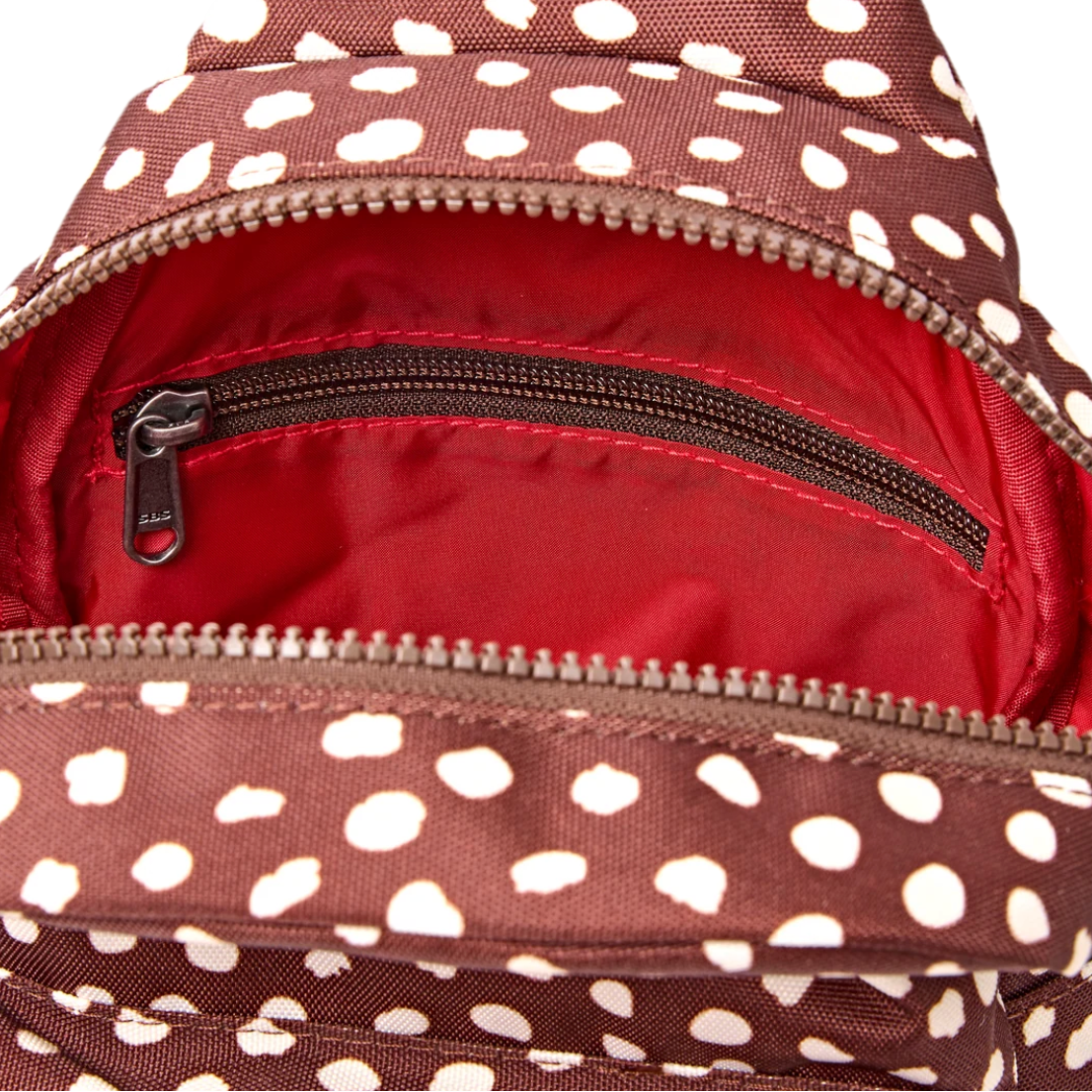 Willesden Sling Bag in Brown Dot
