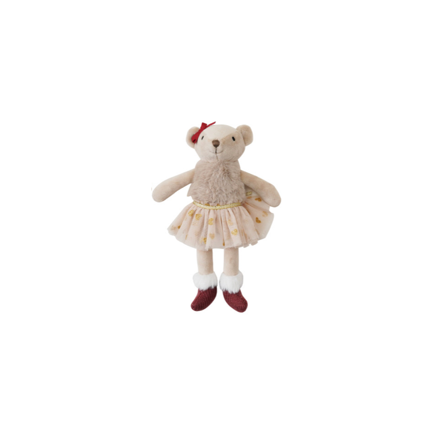 Holiday Friends Plush – Girl Bear