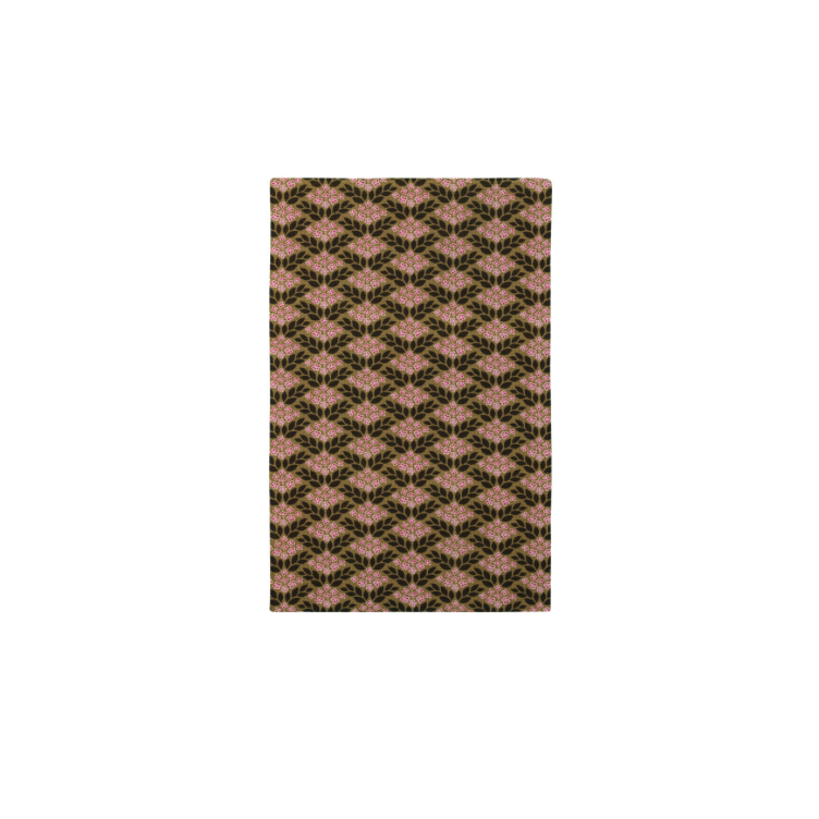 Retro Holiday Microfibre Tea Towel - flowers