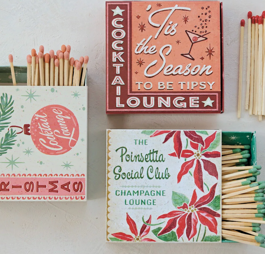 Holiday Cocktail Lounge Matches – 3 Styles