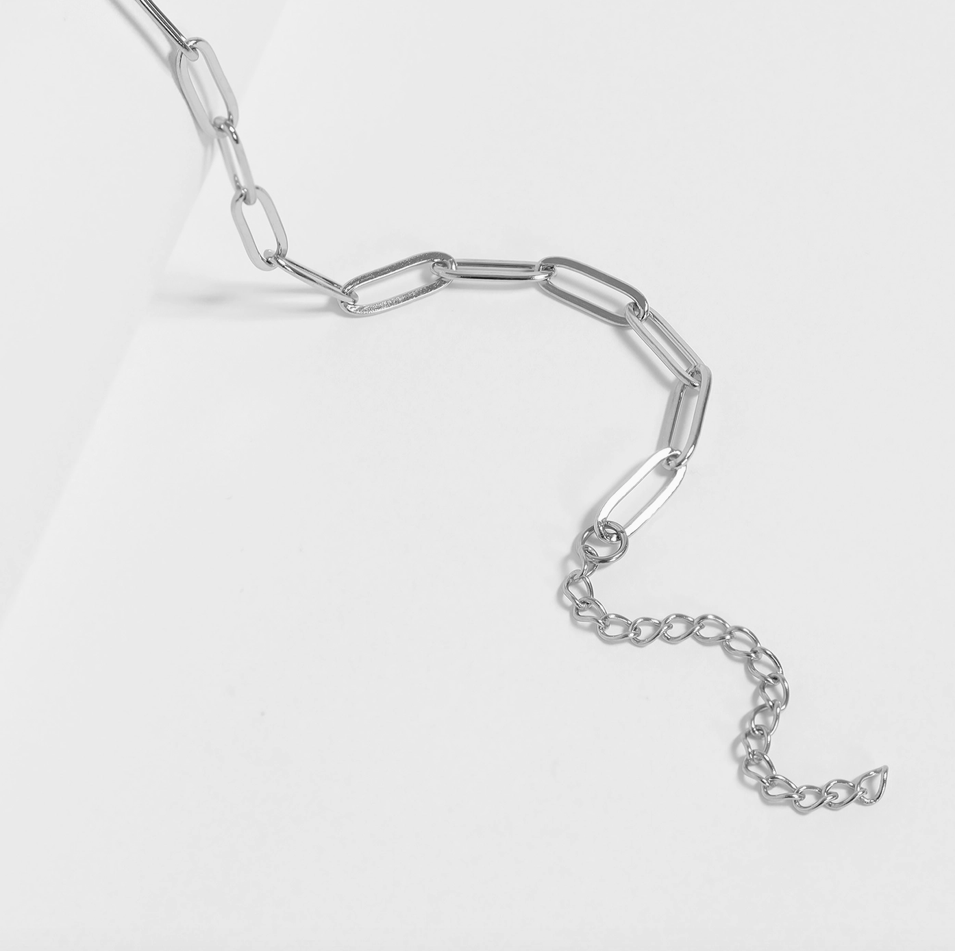 Paperclip Chain Necklace - Stainless Steel