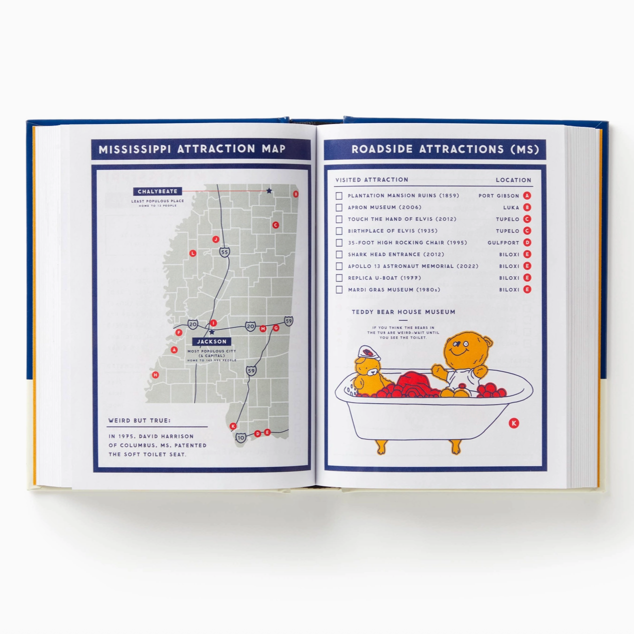 Bored in the USA - Travel Guide Book