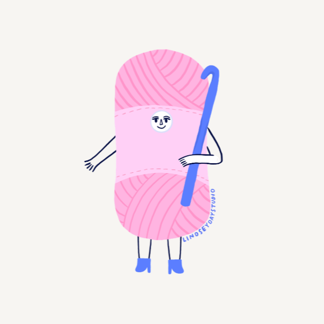 Crochet Friend Sticker
