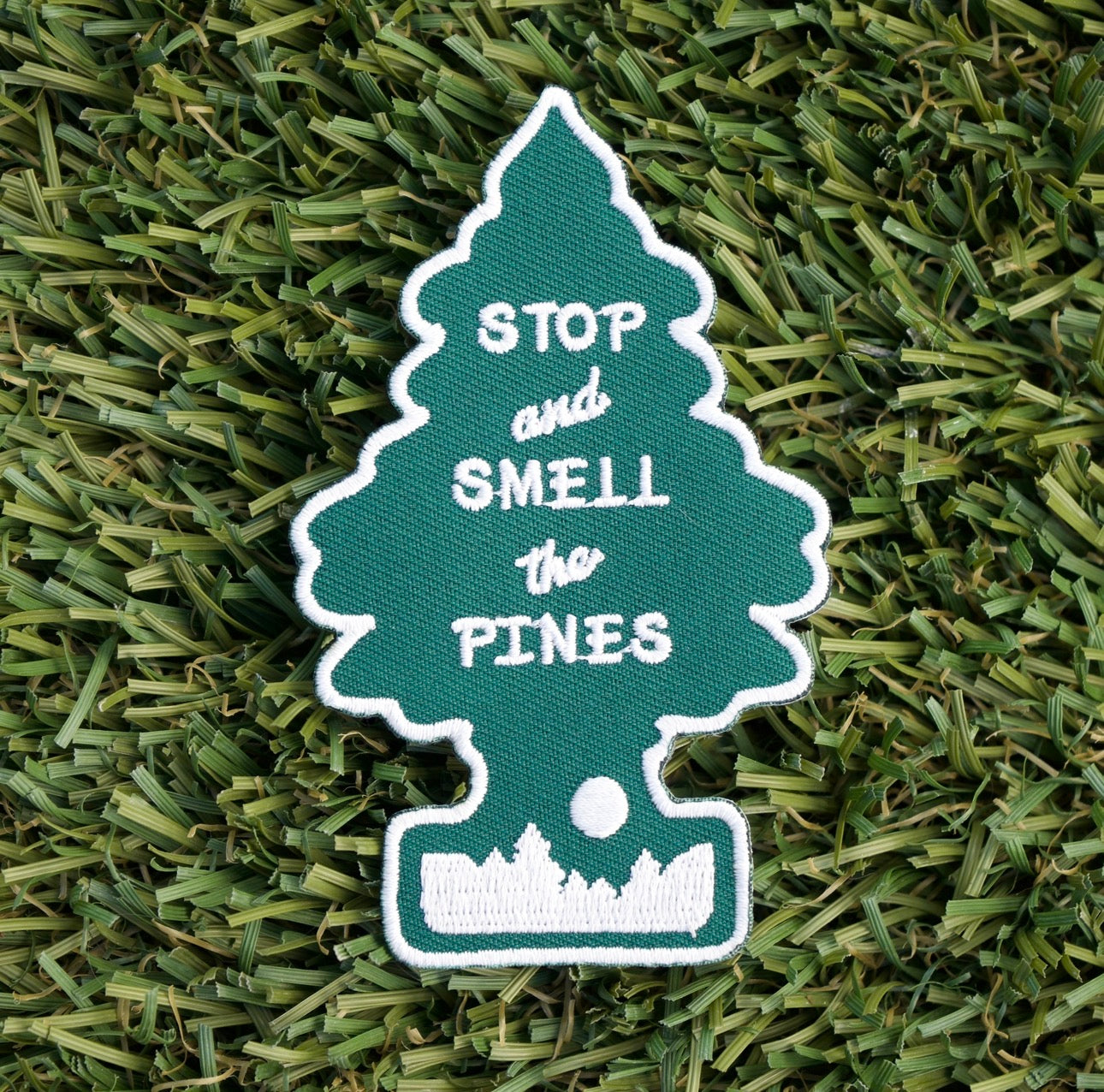 Smell the Pines Embroidered Patch