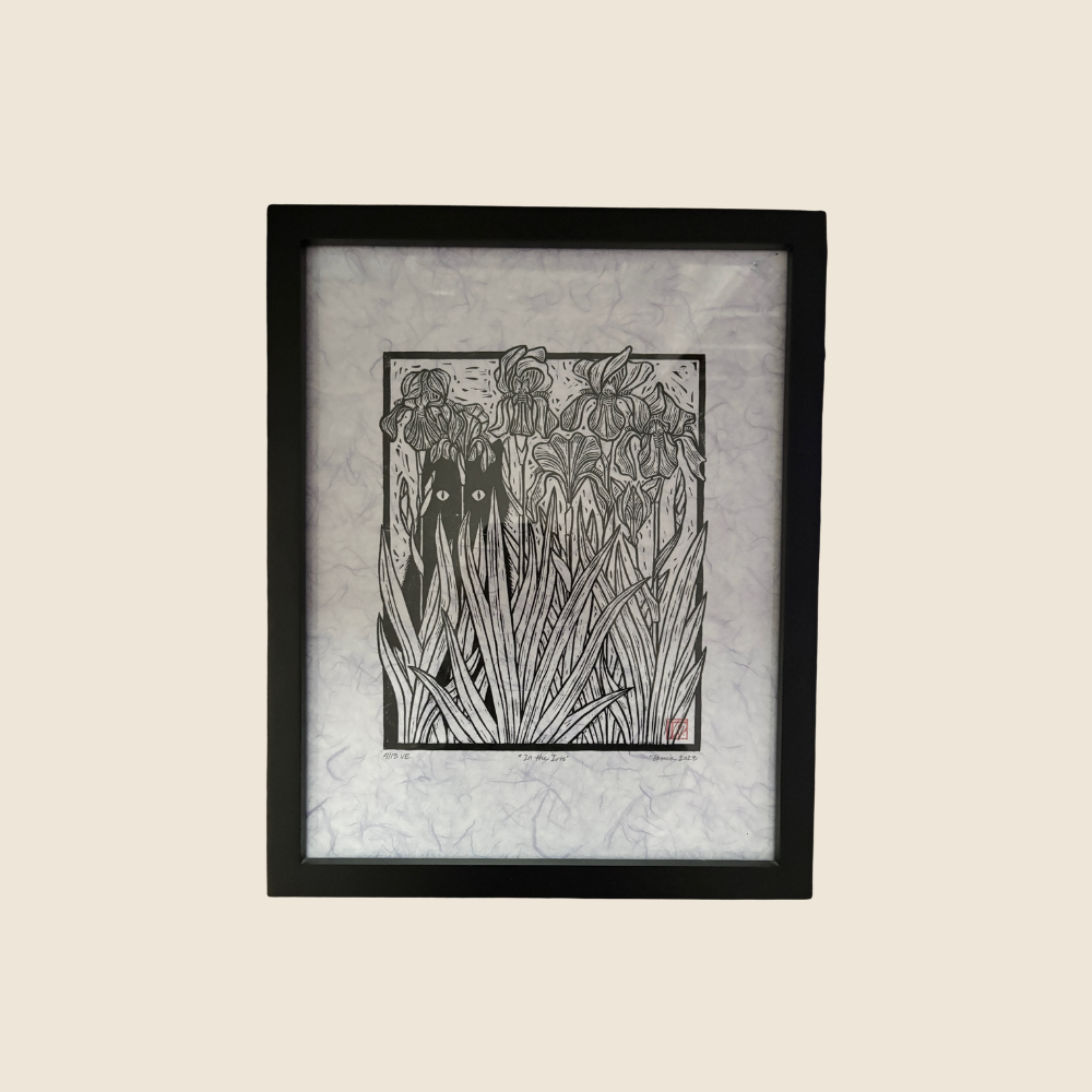 In the Irises - Original Art - Flourish Art Show