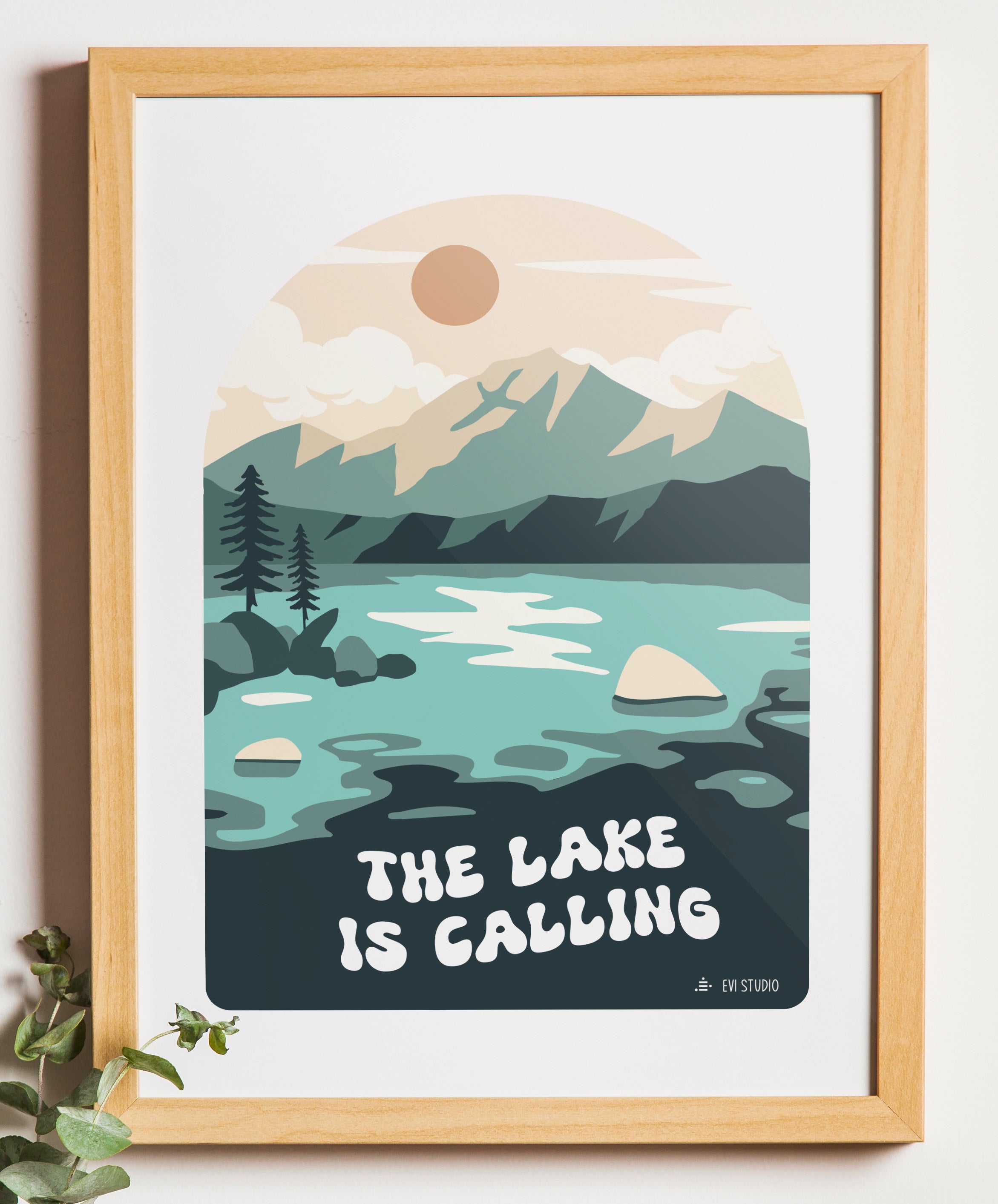 The Lake is Calling Print