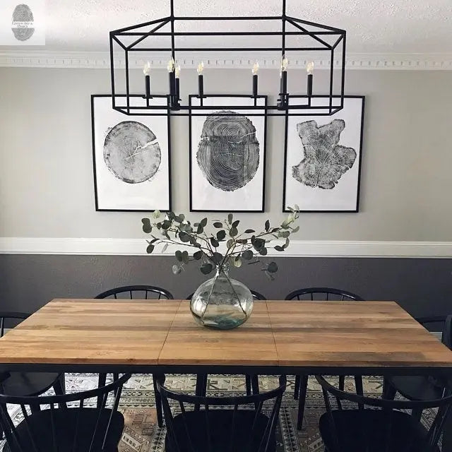 Tree rings Print, Three Panel Wall Art, Woodcut print, Lumber, Tree of Life, Sacred Geometry, Live Edge, Shabby Tree, Each 24x36 inches