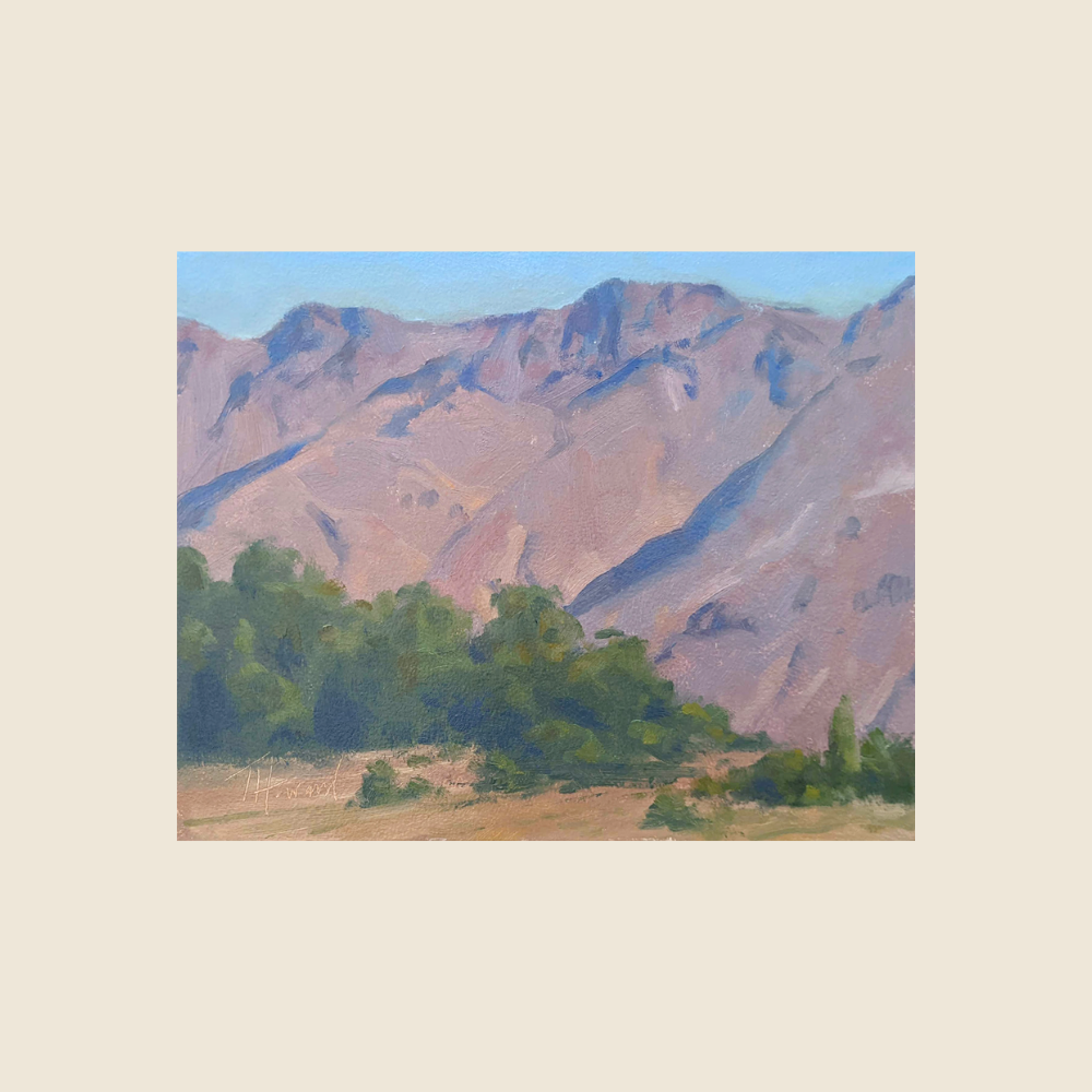 "Desert Mountains" - Original Painting - New Beginnings Art Show