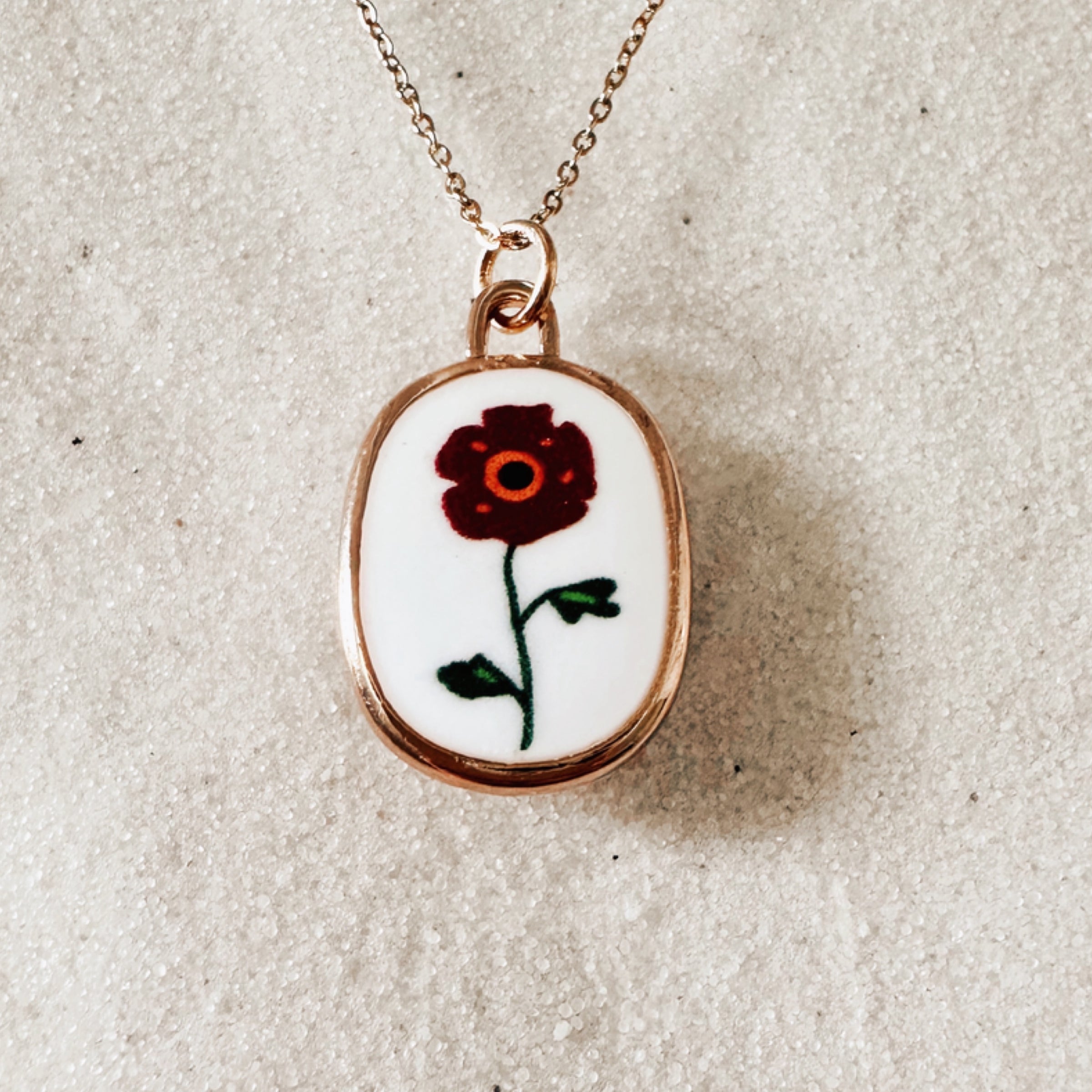 Birth Flower Necklaces
