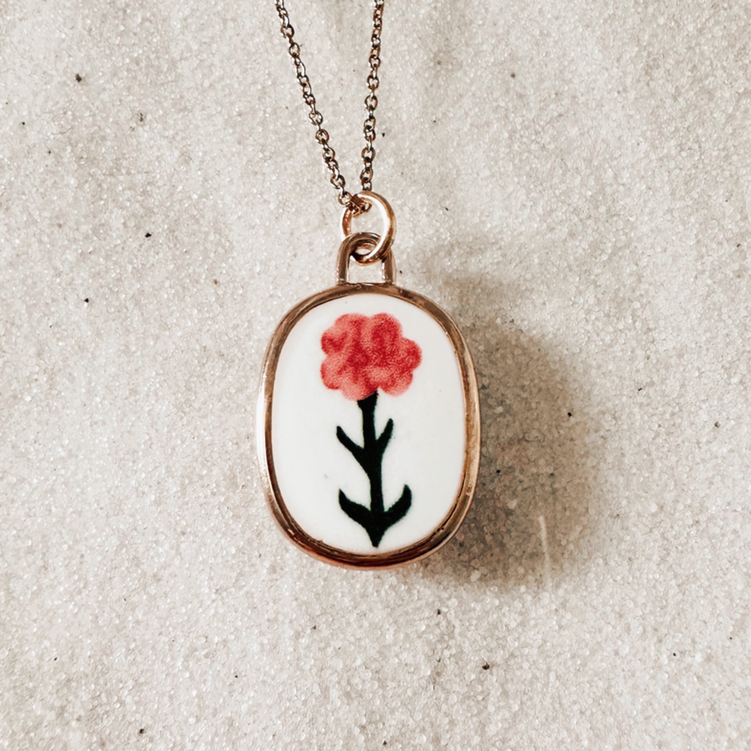 Birth Flower Necklaces