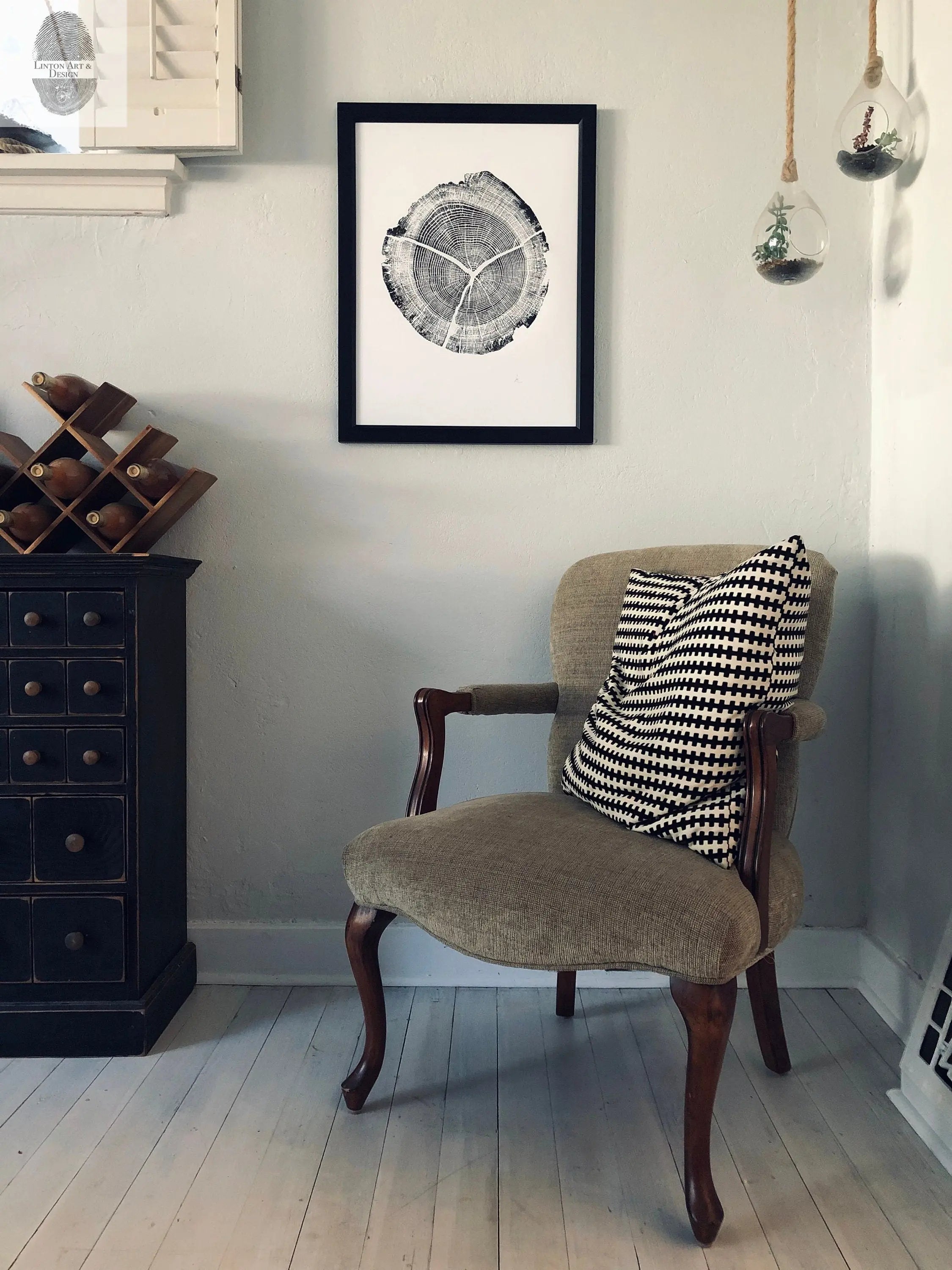 Walden Pond, Massachusetts Oak - 18x24 print