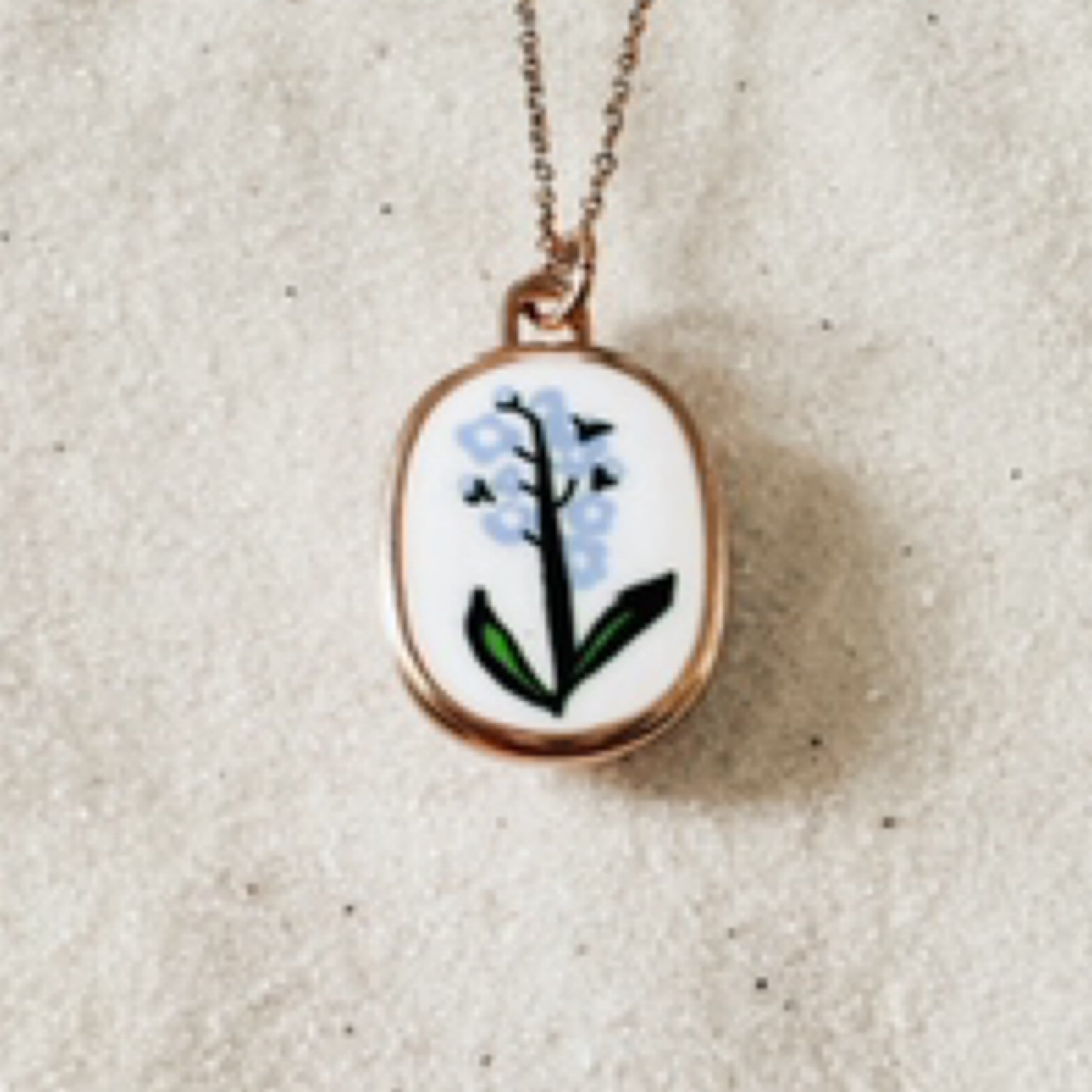 Birth Flower Necklaces