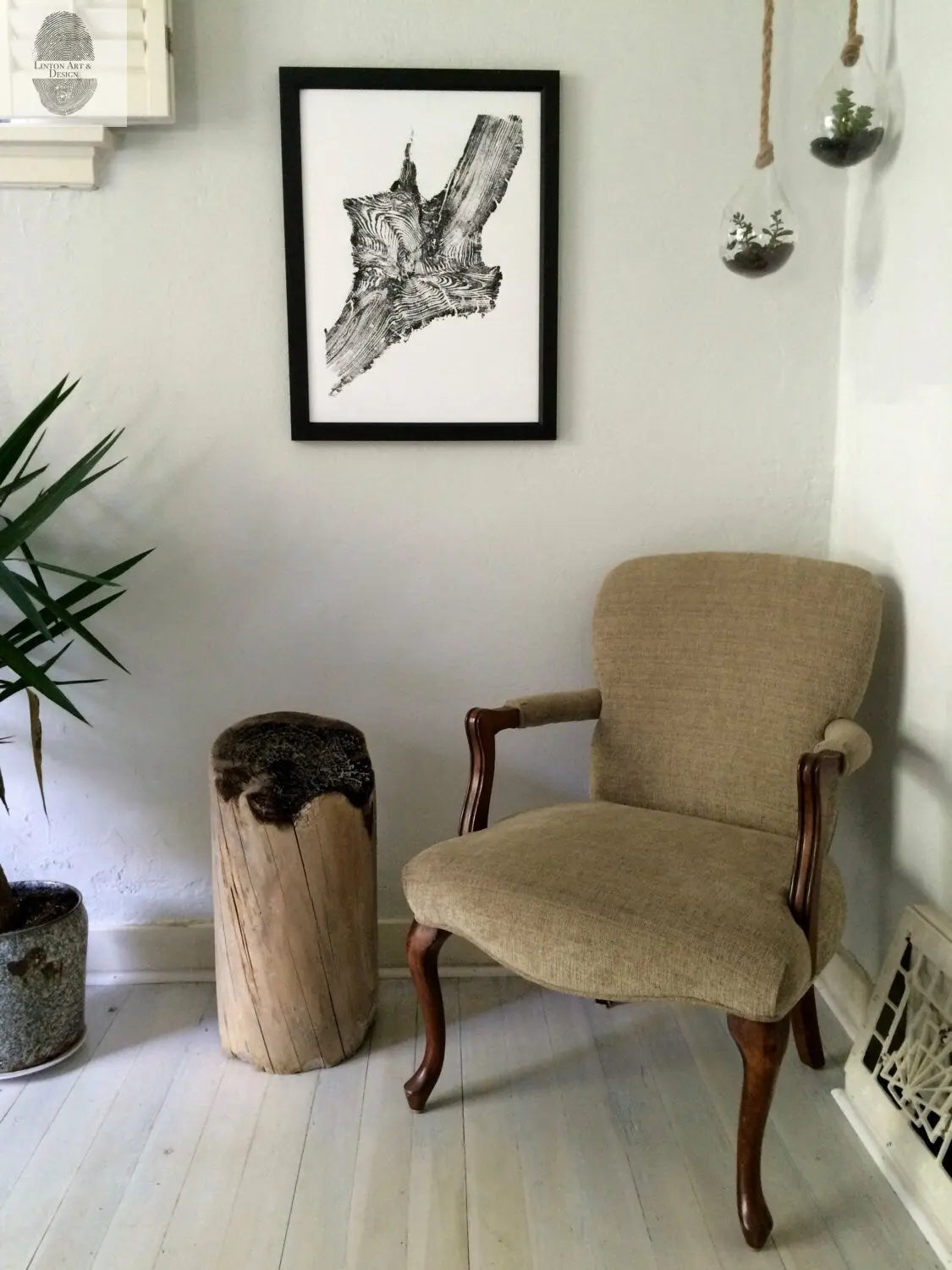 Yellowstone, Woodcut print, Lumber, National Park Art, Wood burning art, Live edge, Modern botanical, Forestry, Signed Original