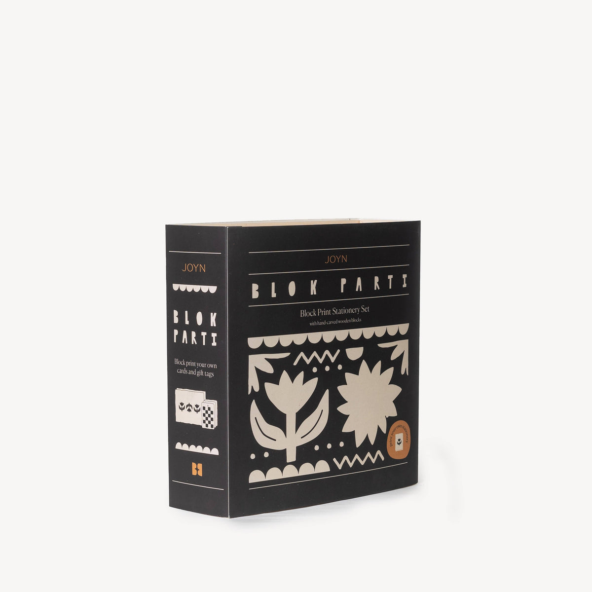 Block Print Stationery Kit - Tulips