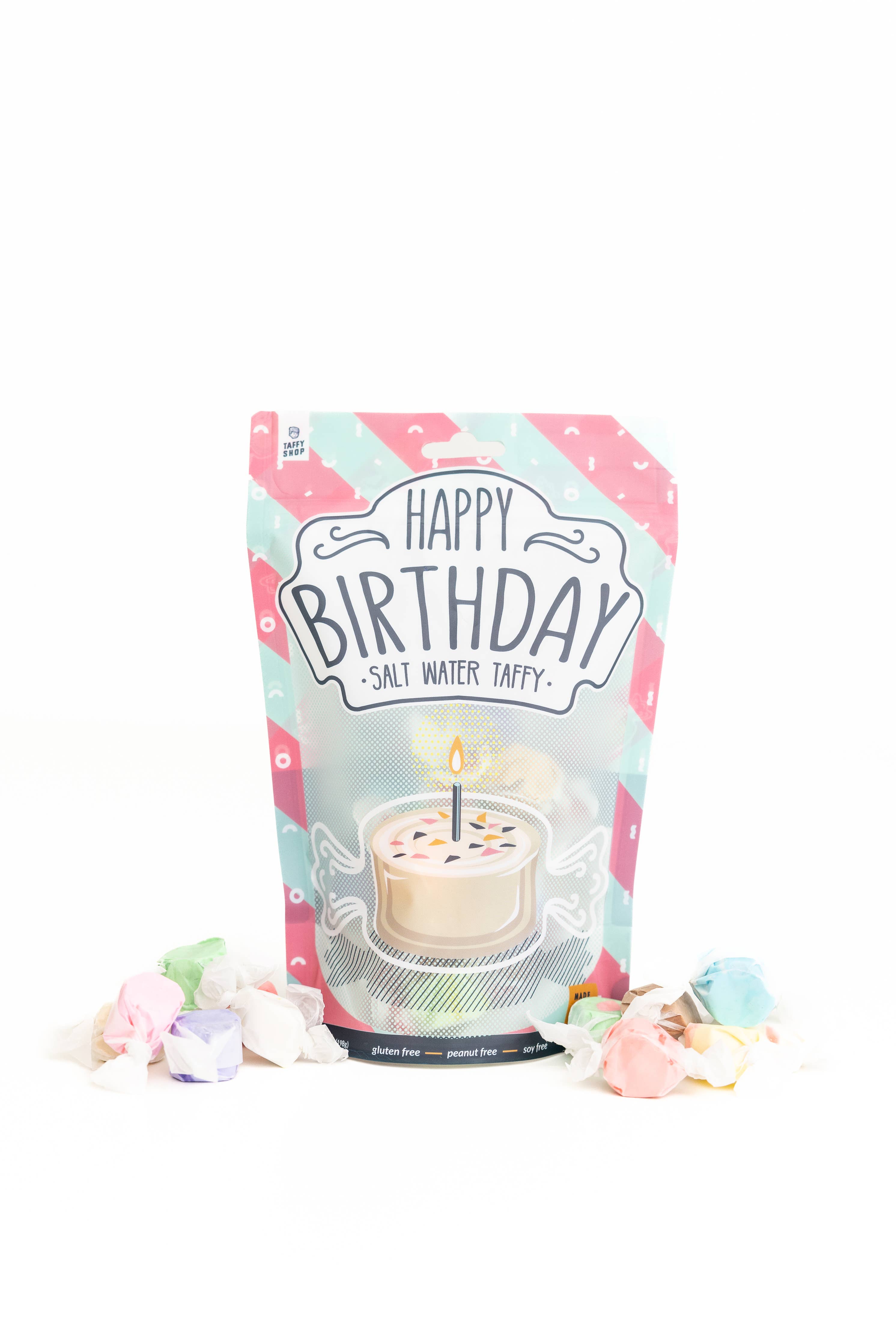 Happy Birthday Taffy Bag