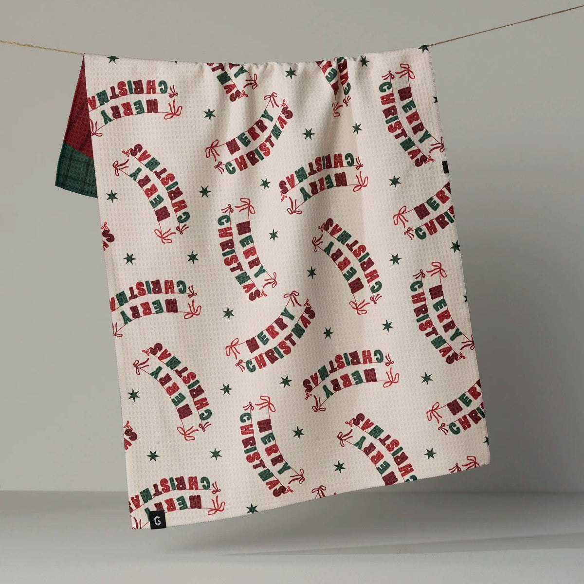 Christmas Crafts Luxe Kitchen Towel