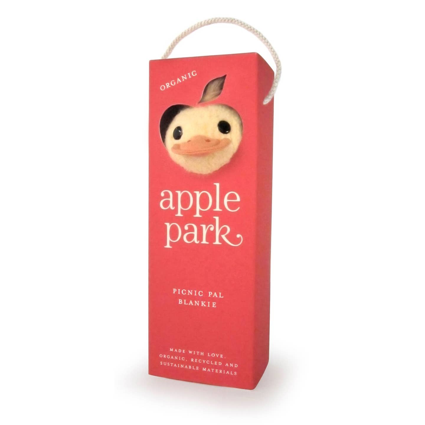 Meet your little one's new best friend, the Ducky Blankie from Apple Park's Picnic Pal Collection. This Security/Cuddle Blanket is designed for ultimate comfort and companionship, making it an essential addition to any baby's collection.