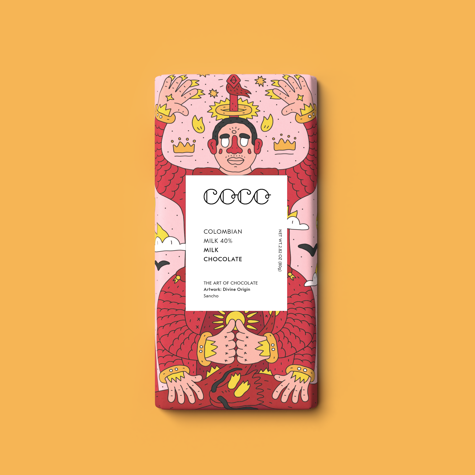 Colombian Milk 40% Chocolate Bar