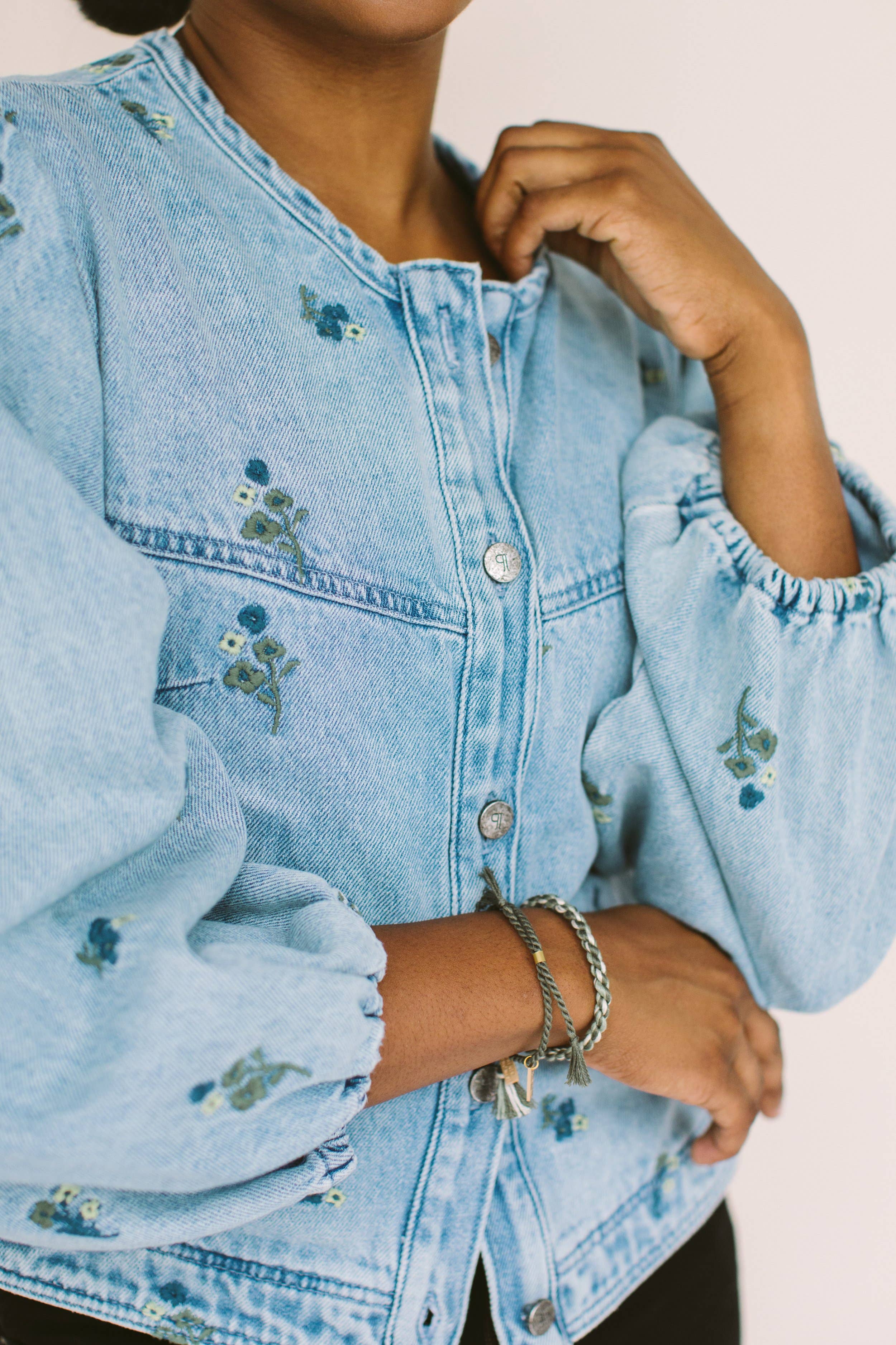 Delicate Rope Bracelet: Sage