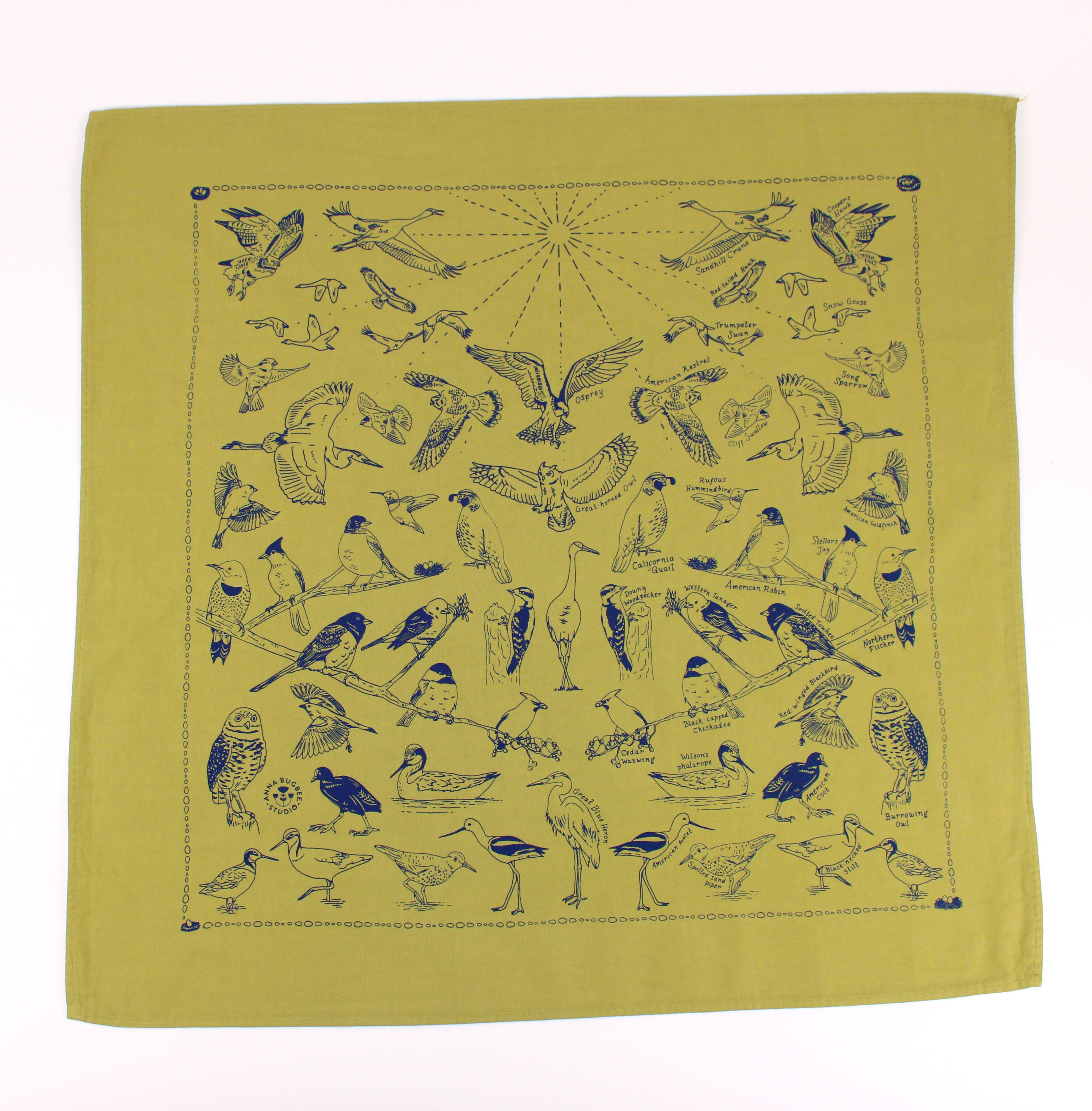 Birds Of Utah Bandana