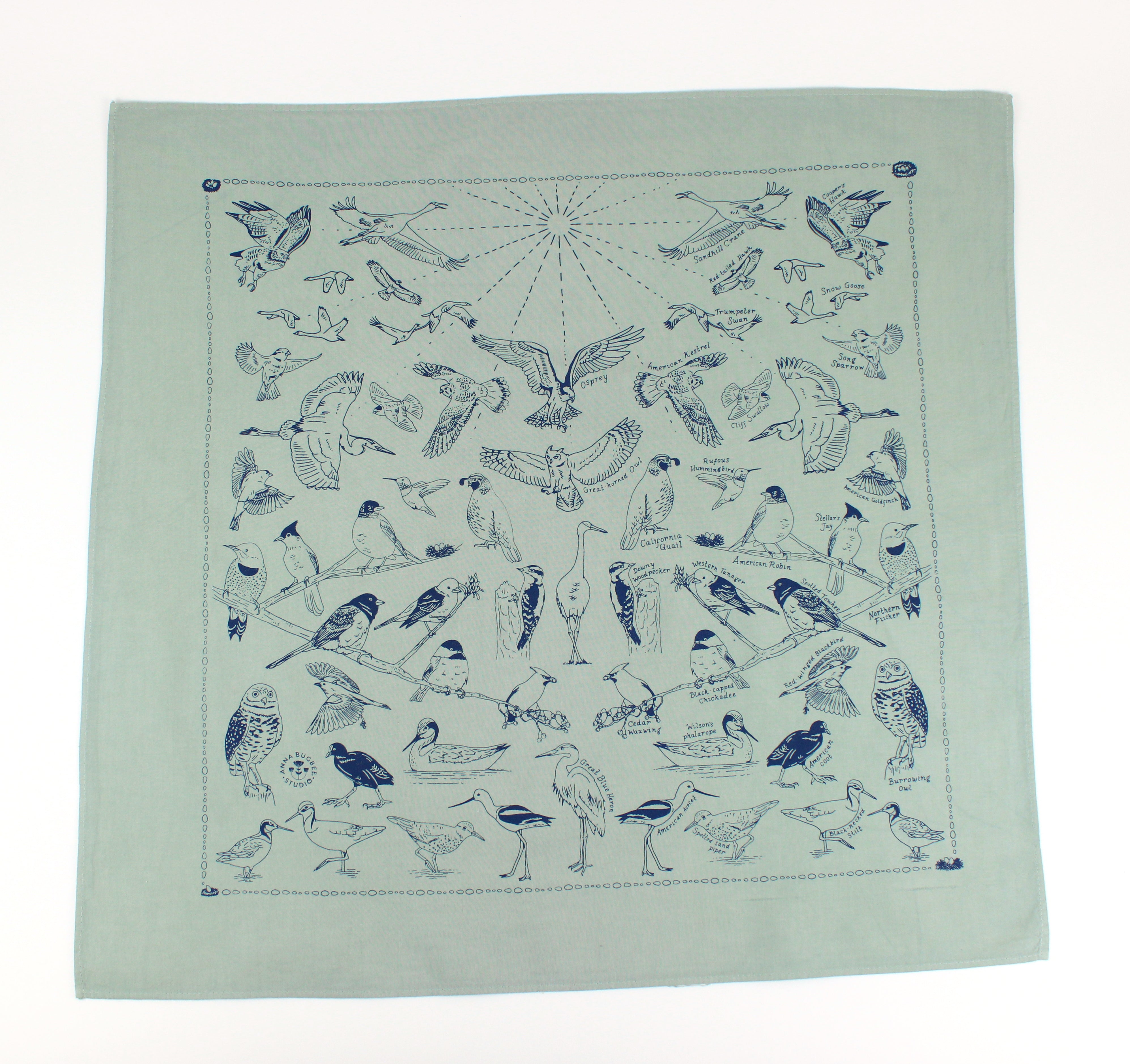 Birds Of Utah Bandana