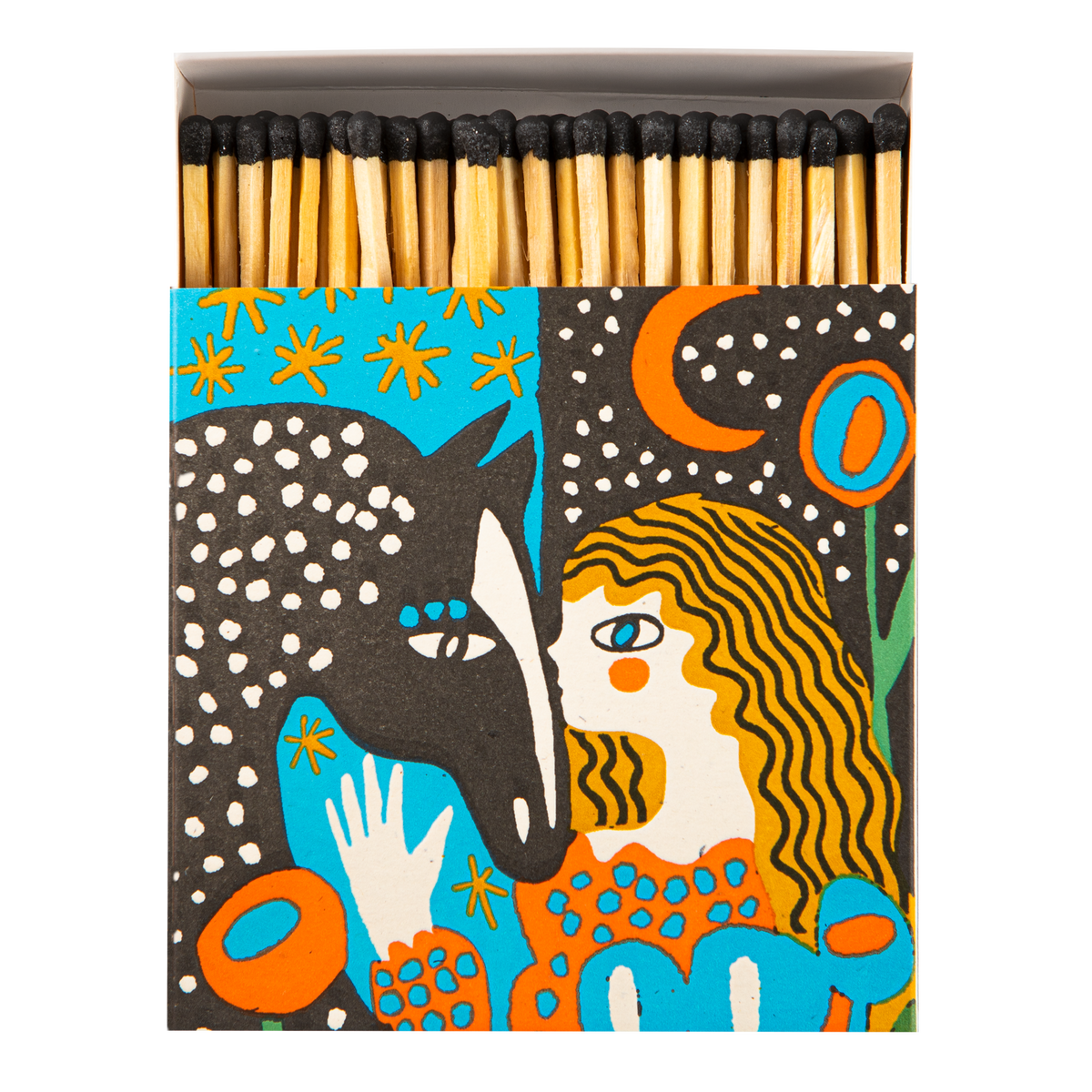 Heart Horse Square - Safety Matches