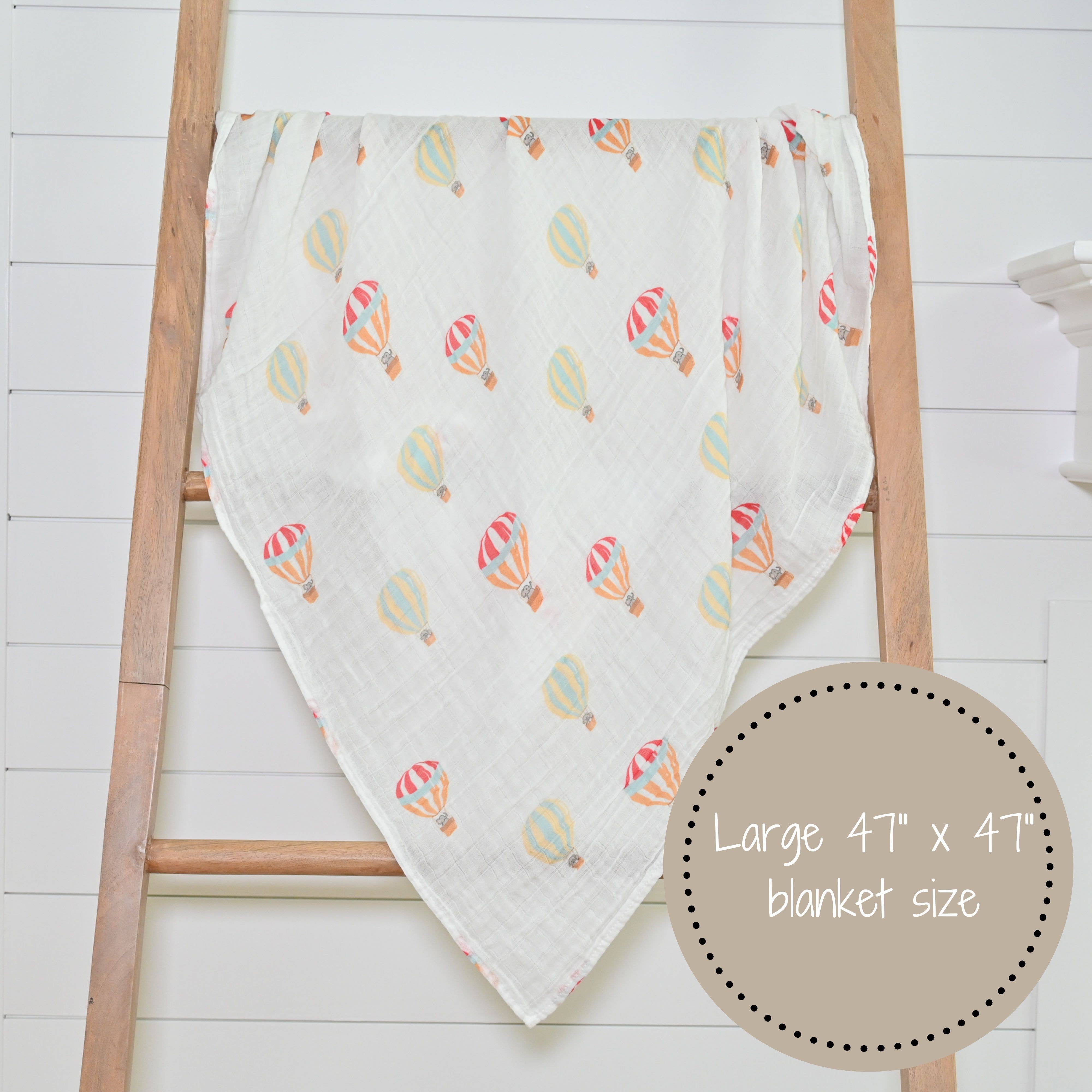 The Sky Is The Limit Baby Muslin Blanket