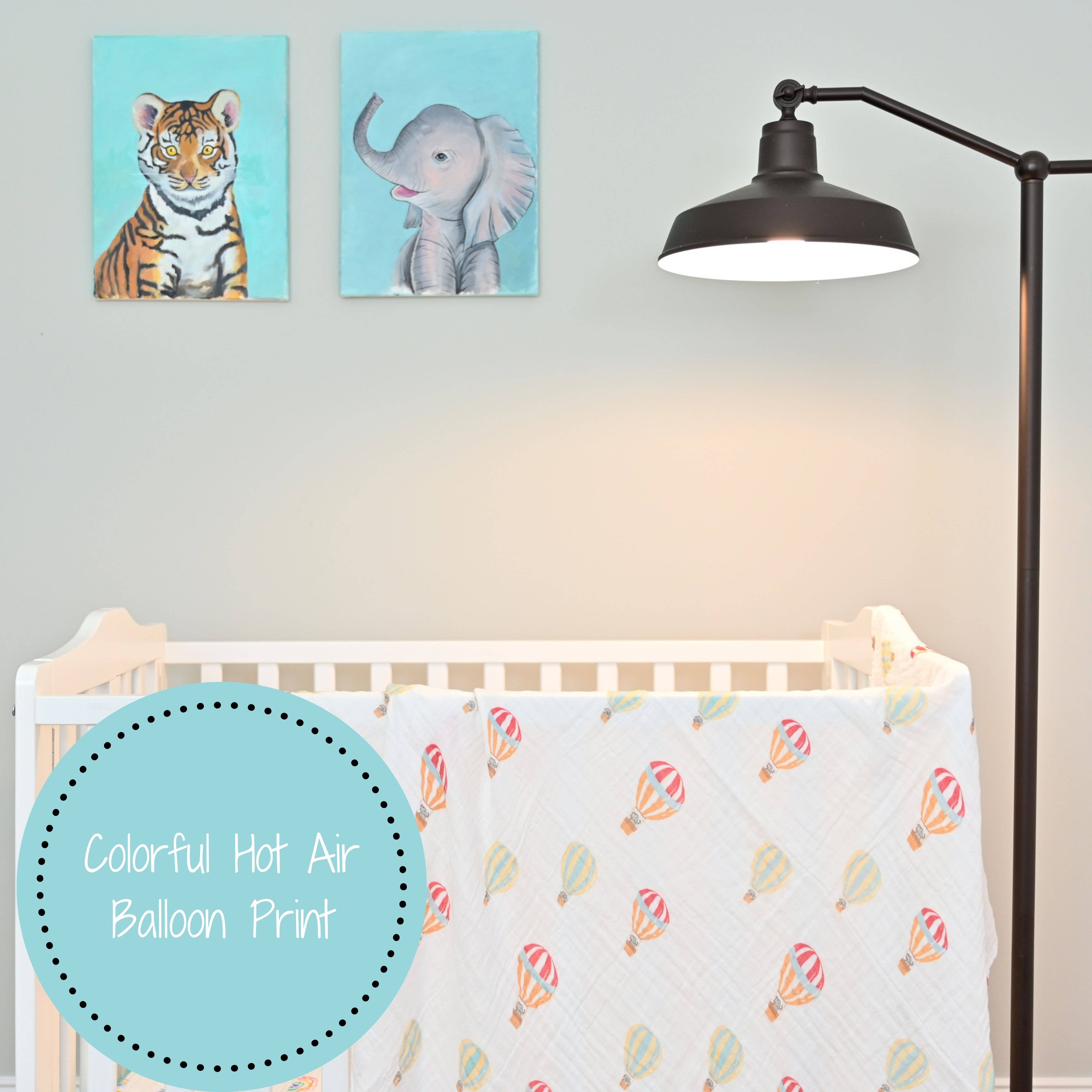 The Sky Is The Limit Baby Muslin Blanket