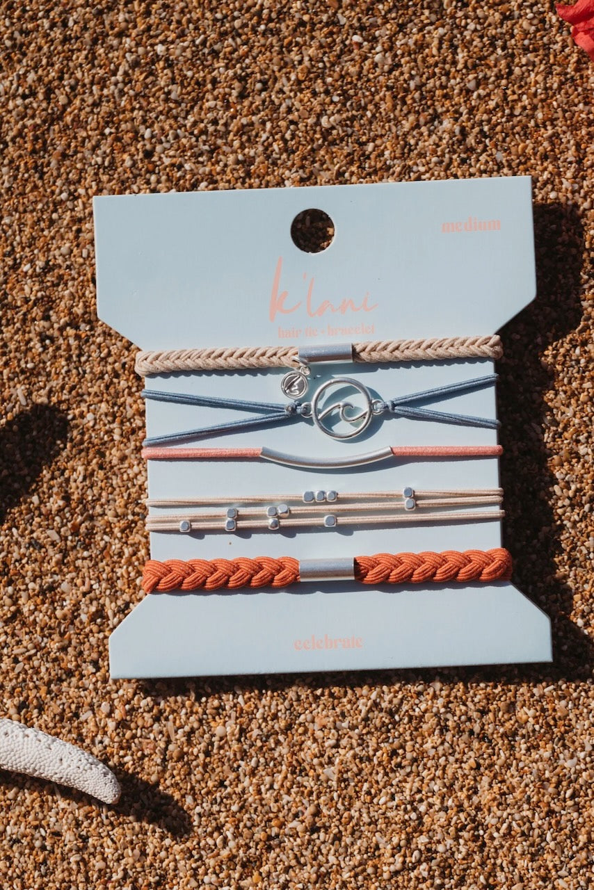 Hair Tie Bracelet Pack