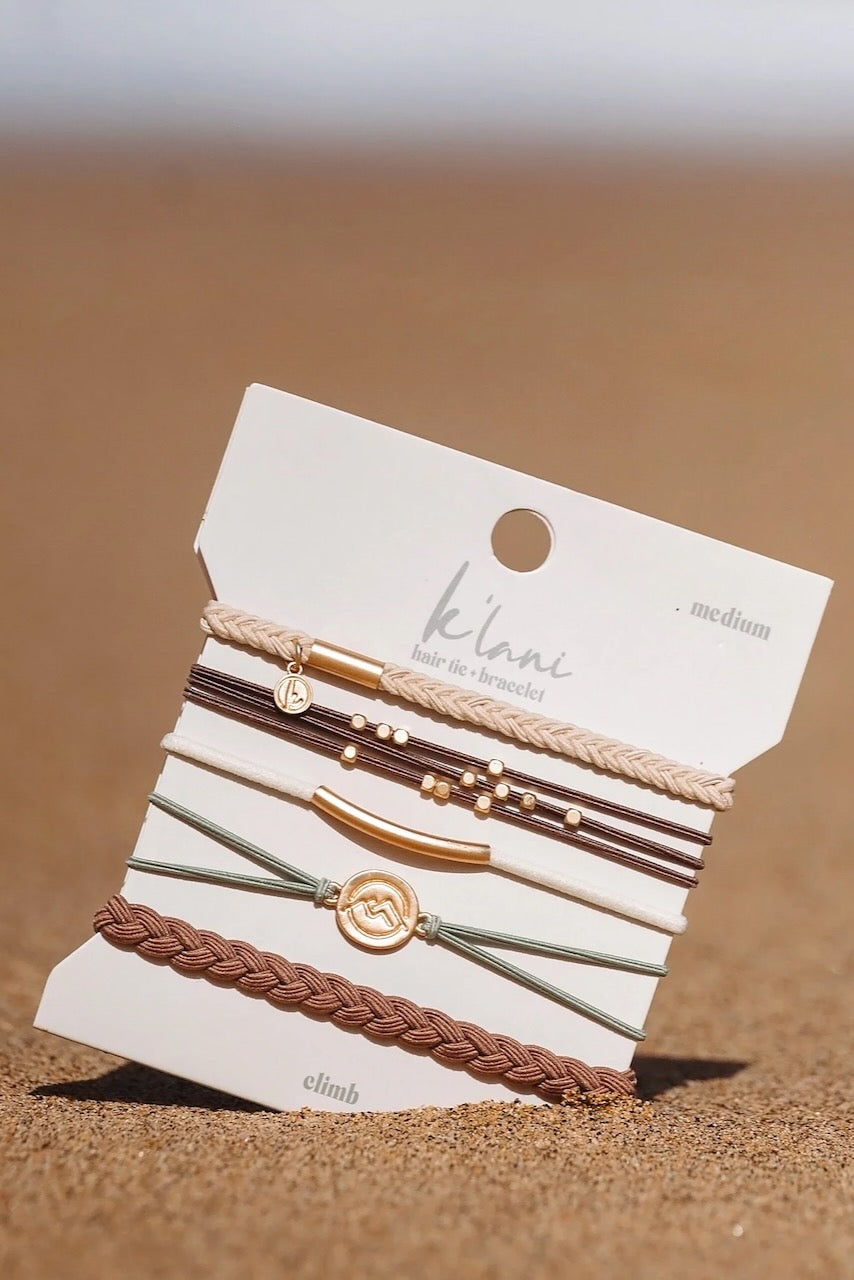 Hair Tie Bracelet Pack