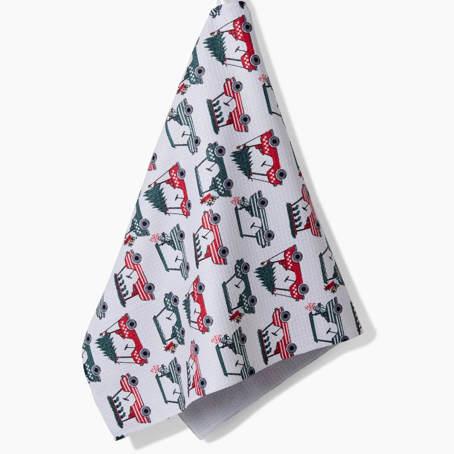 Holiday Golf Tea Towel