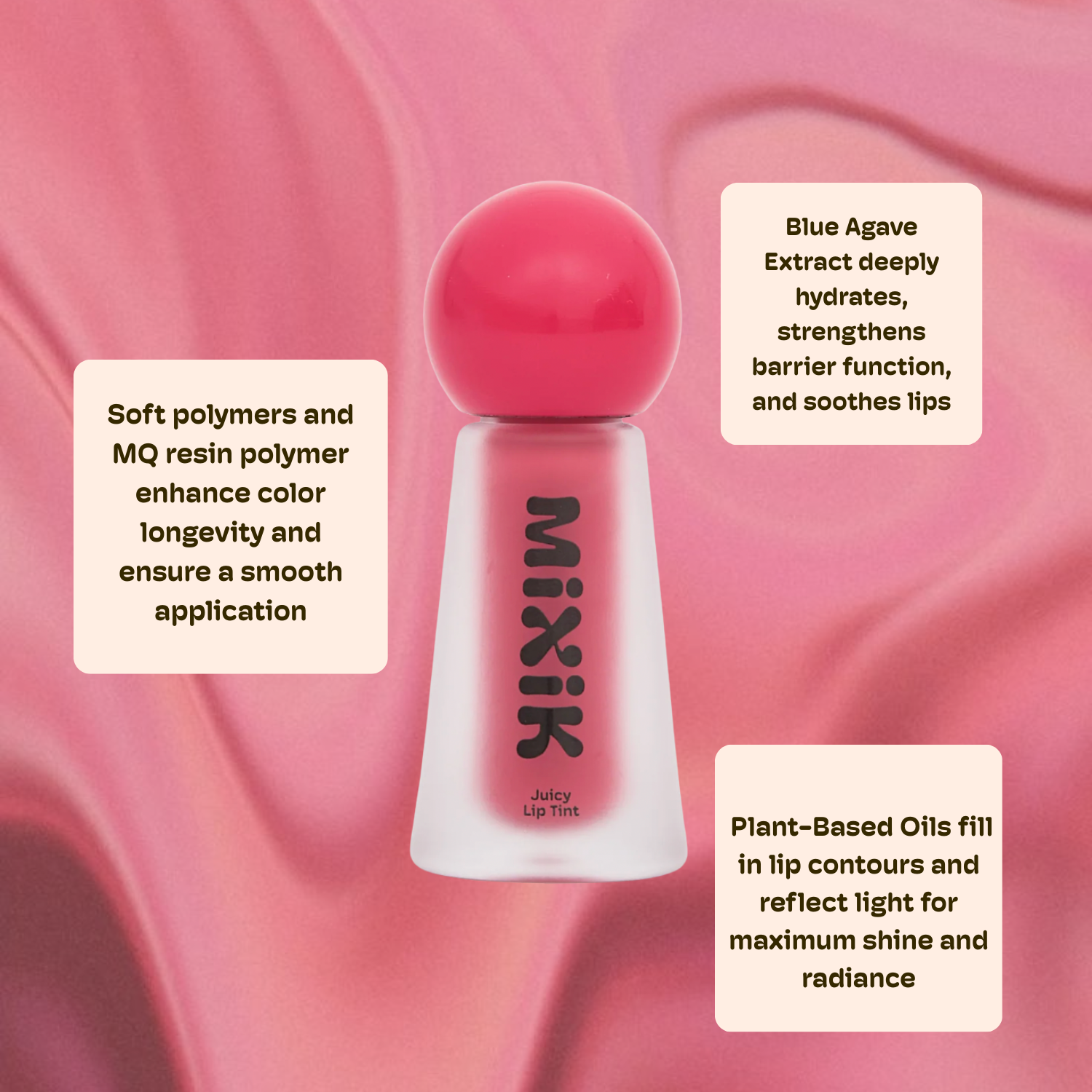 Juicy Lip Tint - Vivid Coral