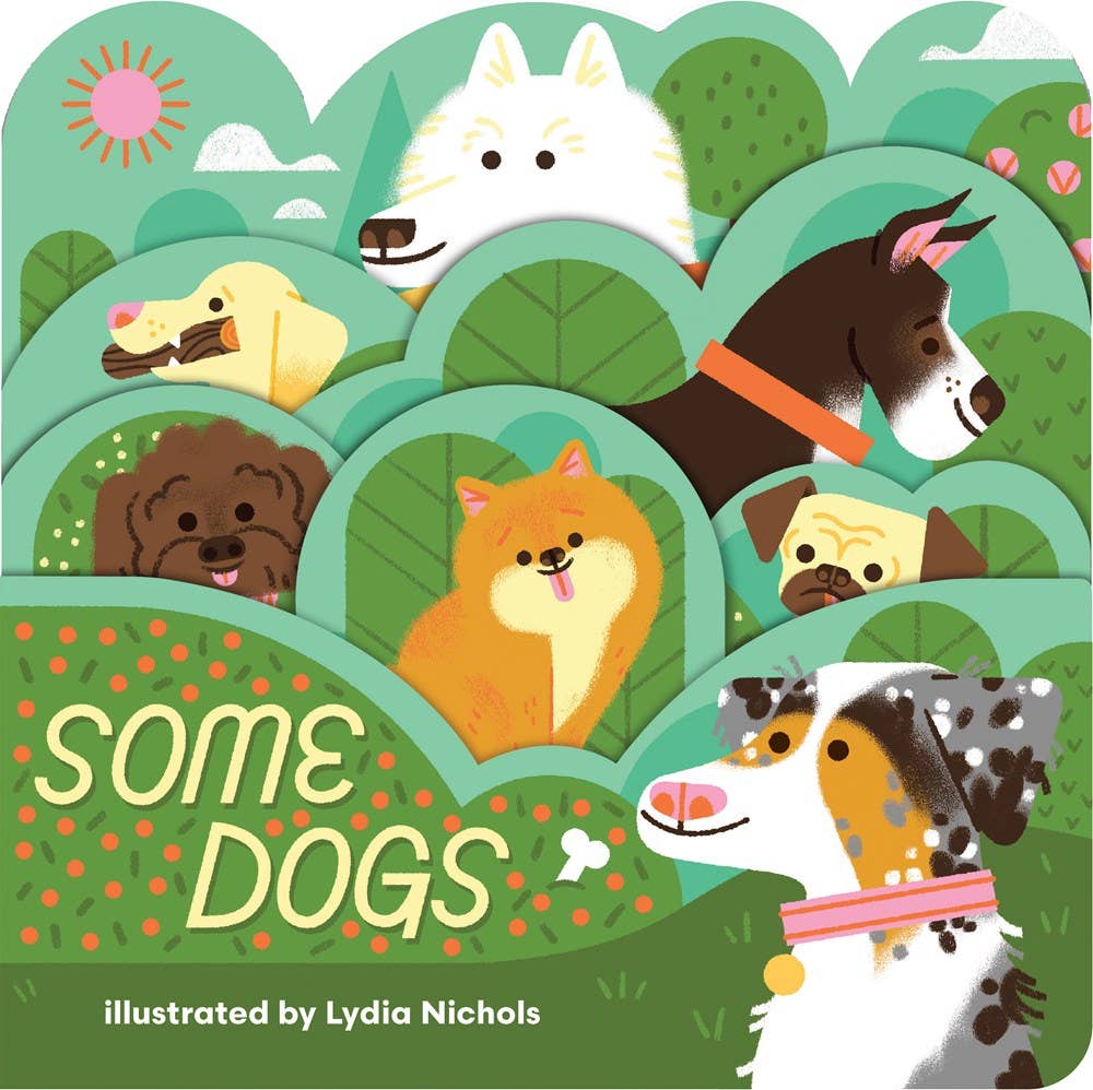 An ode to the wonderful diversity of dogs (and their owners), this colorful, chunky board book is work of art meant to be displayed face-out on nursery bookshelves. Finalist, 2023 CYBILS Awards (Board Books) Some dogs are slender. Some dogs are round. Some dogs are leggy, some close to the ground. The dogs in this bright, playful board book come in all shapes, colors, and sizes—but they don’t let their differences keep them from having fun together.