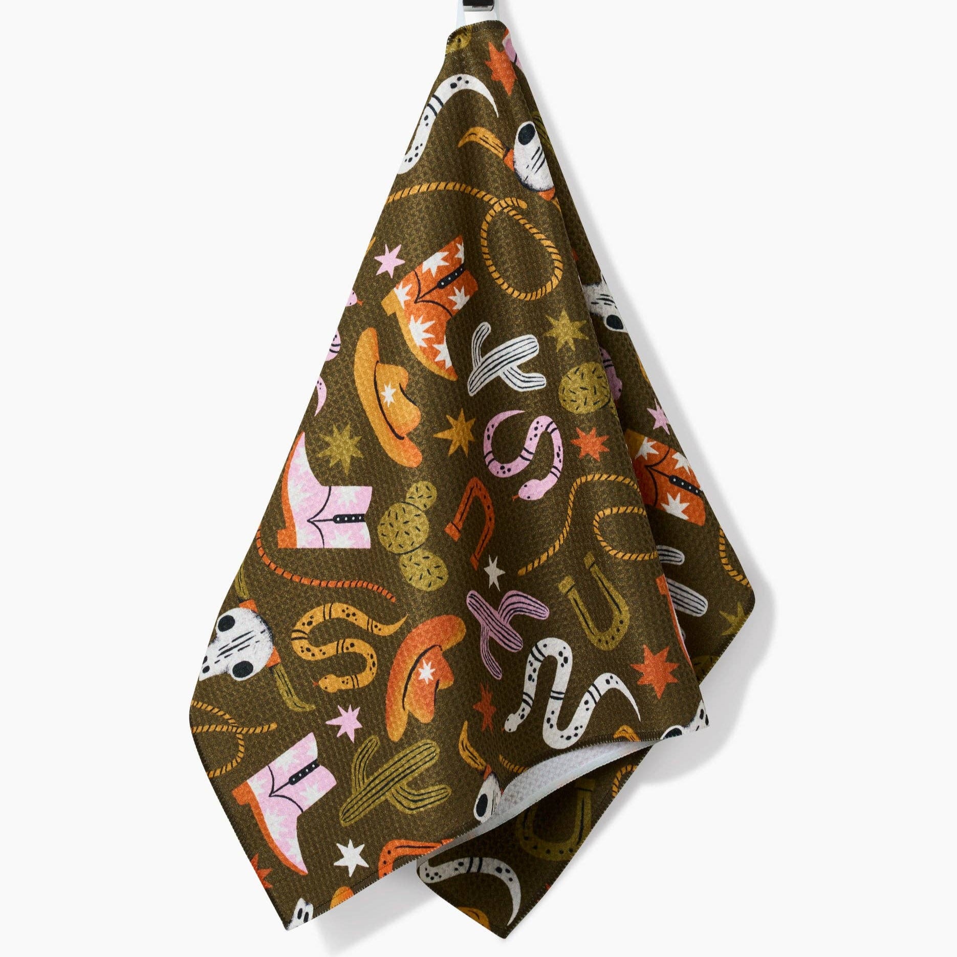 Wild Cowboy Tea Towel