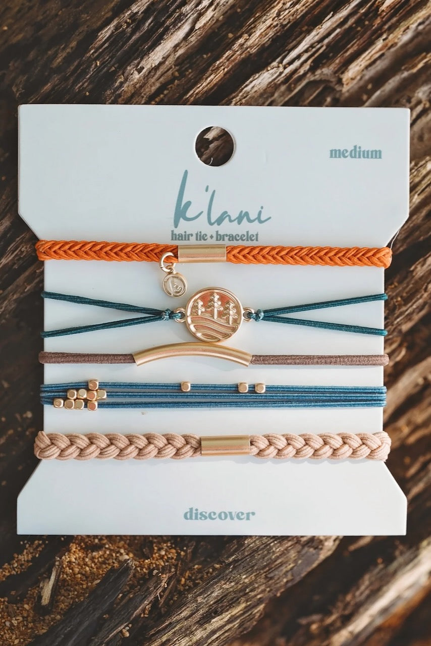 Hair Tie Bracelet Pack