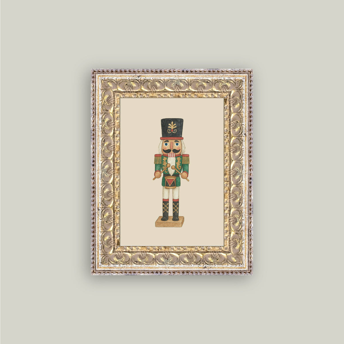 The Nutcracker Soldier 5x7 print with frame