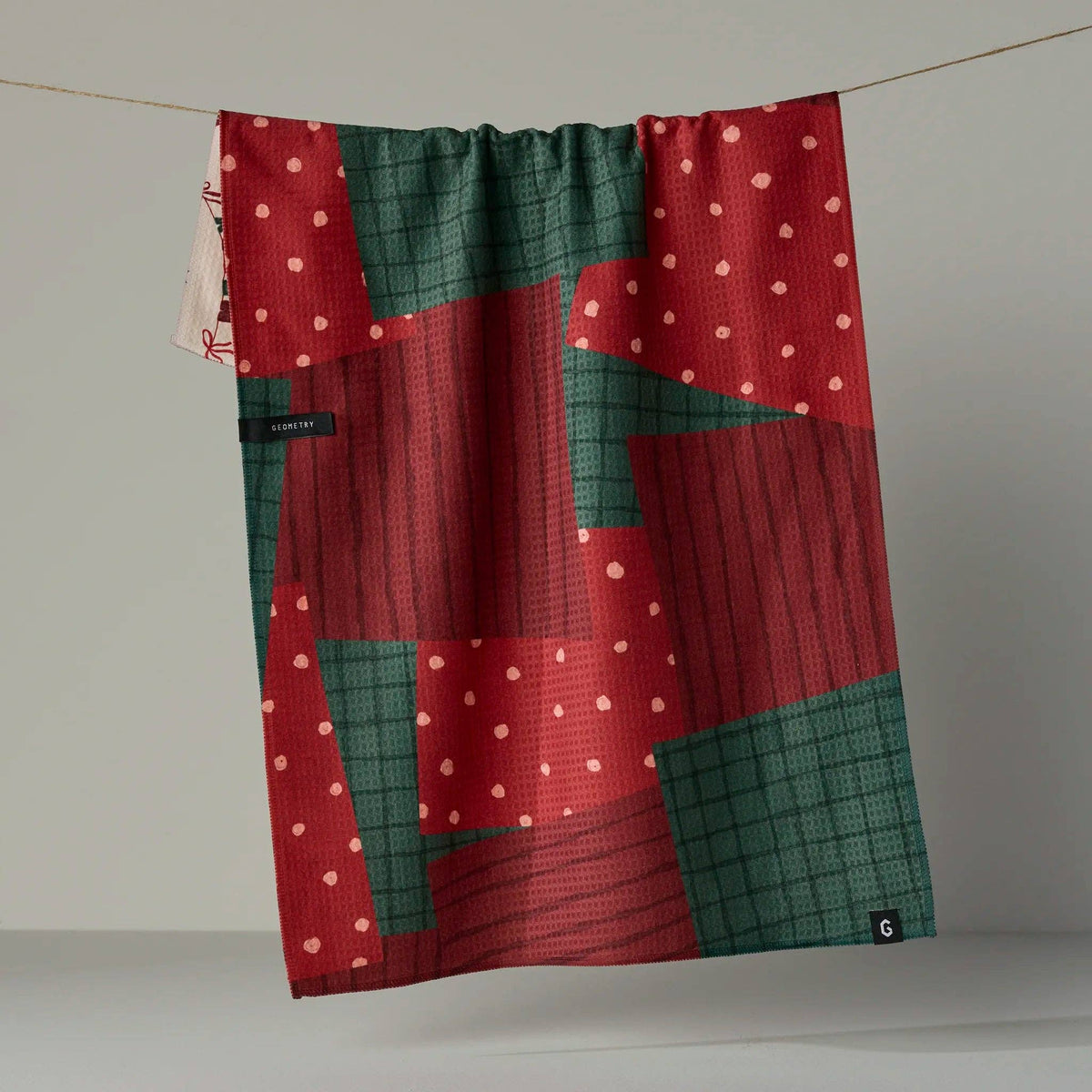 Christmas Crafts Luxe Kitchen Towel