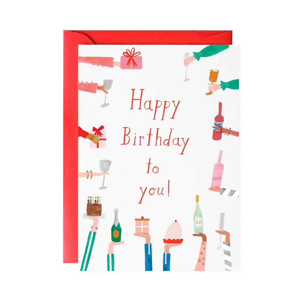 Celebrate someone special's birthday with the Rather Deserving - Birthday Card. This quirky card is the perfect way to show your appreciation and make them feel loved on their special day. With its playful tone and unique design, it's sure to bring a smile to their face. Don't miss the chance to make their birthday even more special with this fun and charming card.