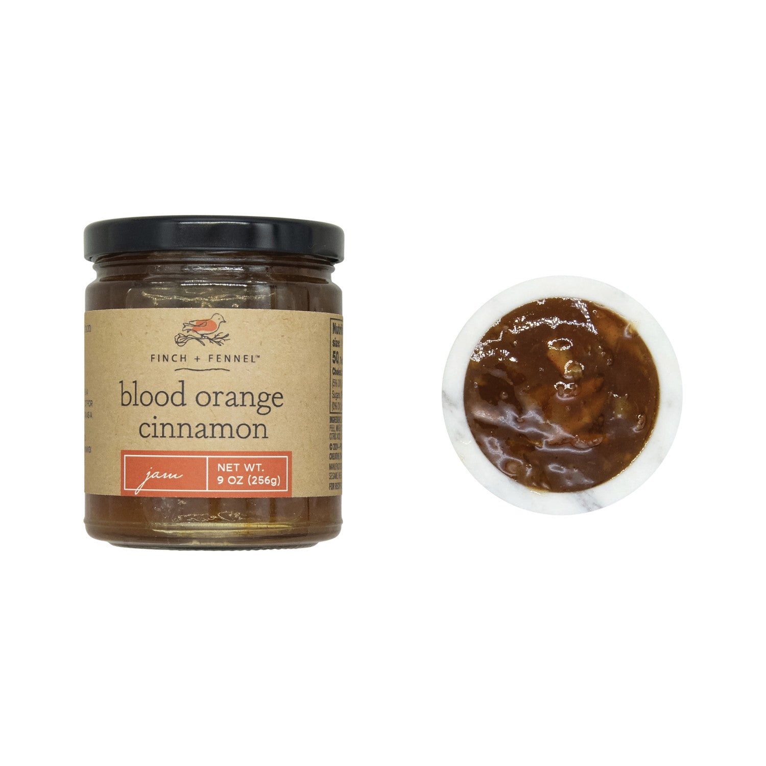 A vibrant and zesty jam featuring the bright, tangy flavor of blood oranges, perfectly balanced with the warm, aromatic spice of cinnamon. This unique blend is excellent spread on toast, scones, or pastries, and also makes a delicious accompaniment to a cheese board or roasted meats.