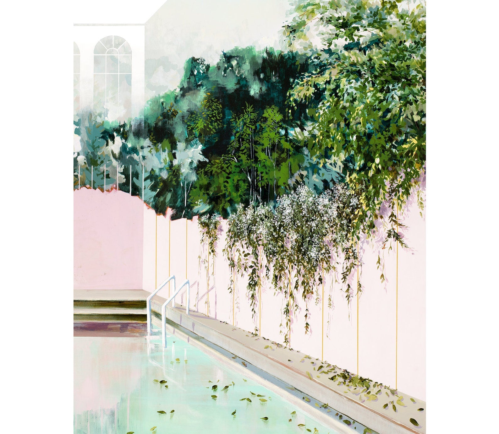 Pool Garden Print