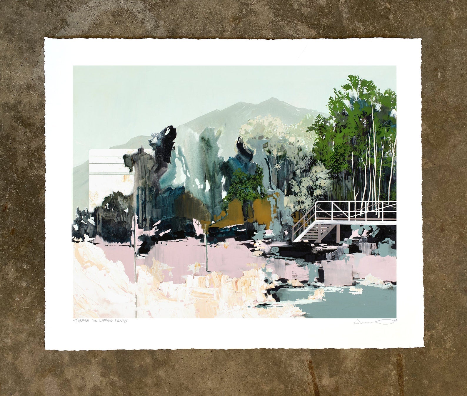 Through the Looking Glass Print