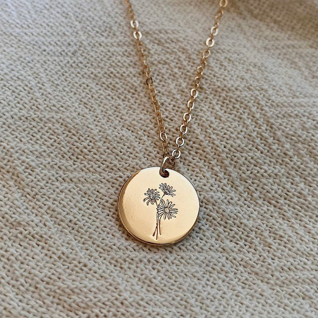 Daisy Necklace - Mauve Jewelry Co.