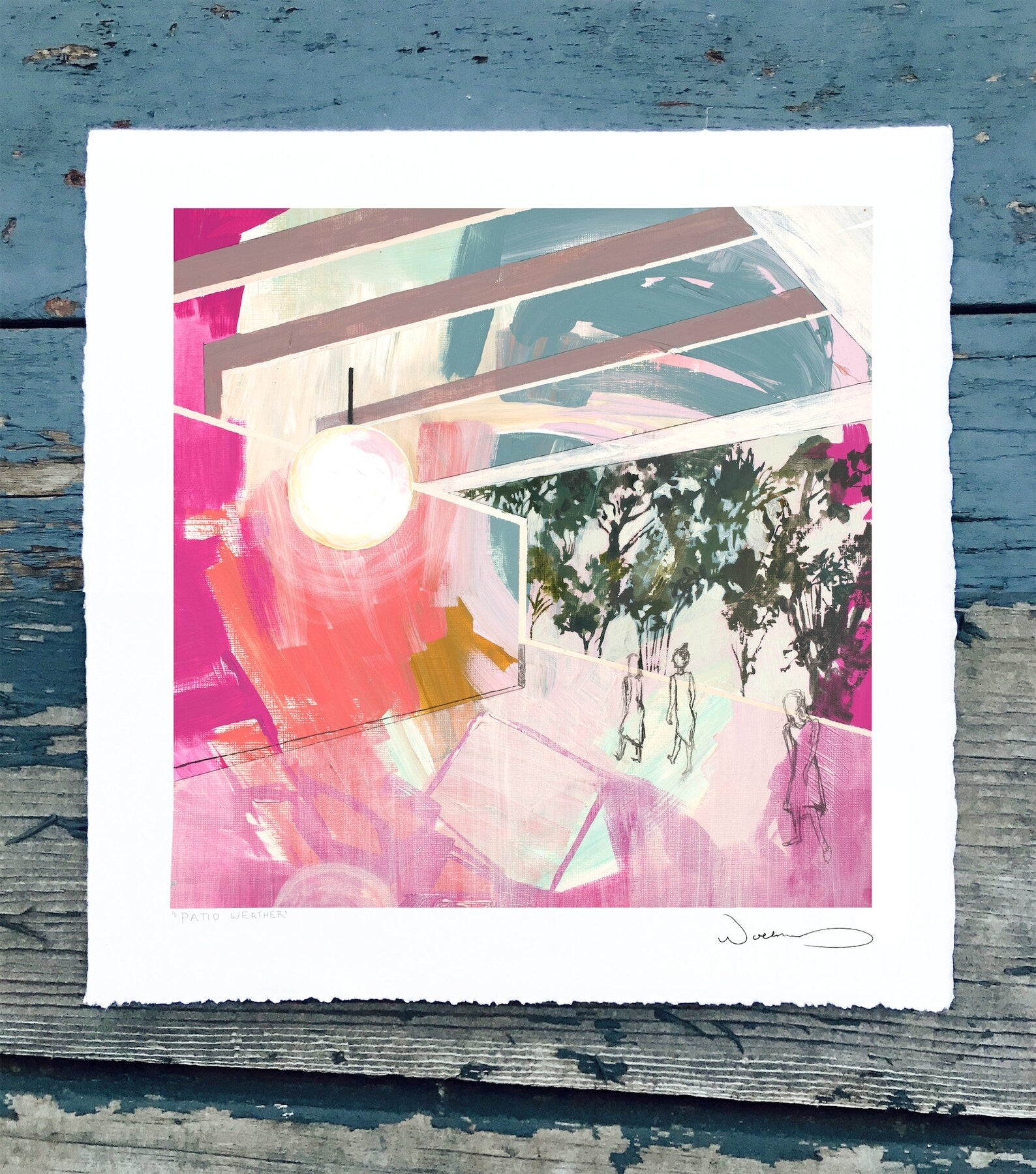 Patio Weather Print