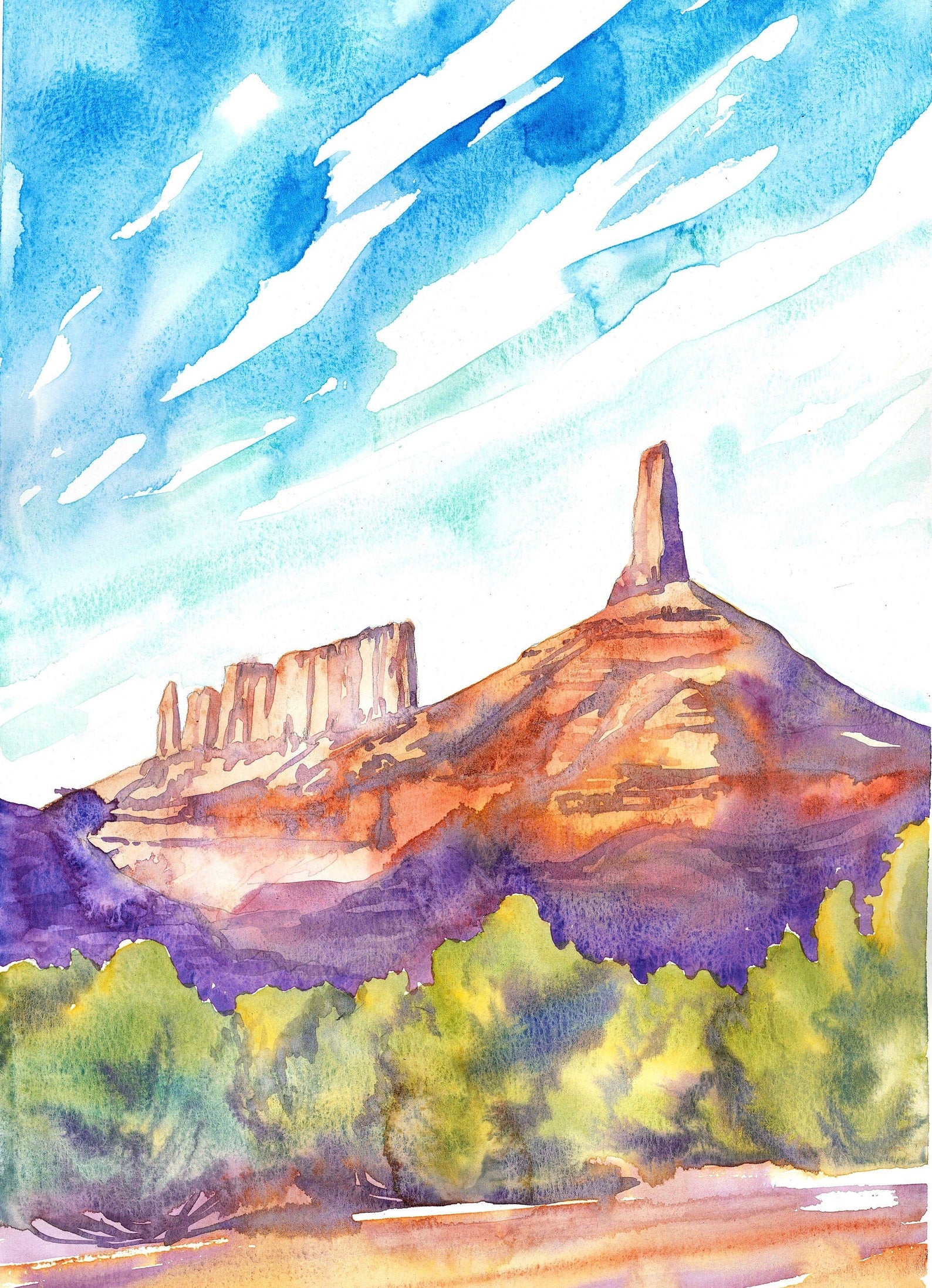 Castleton Tower Print