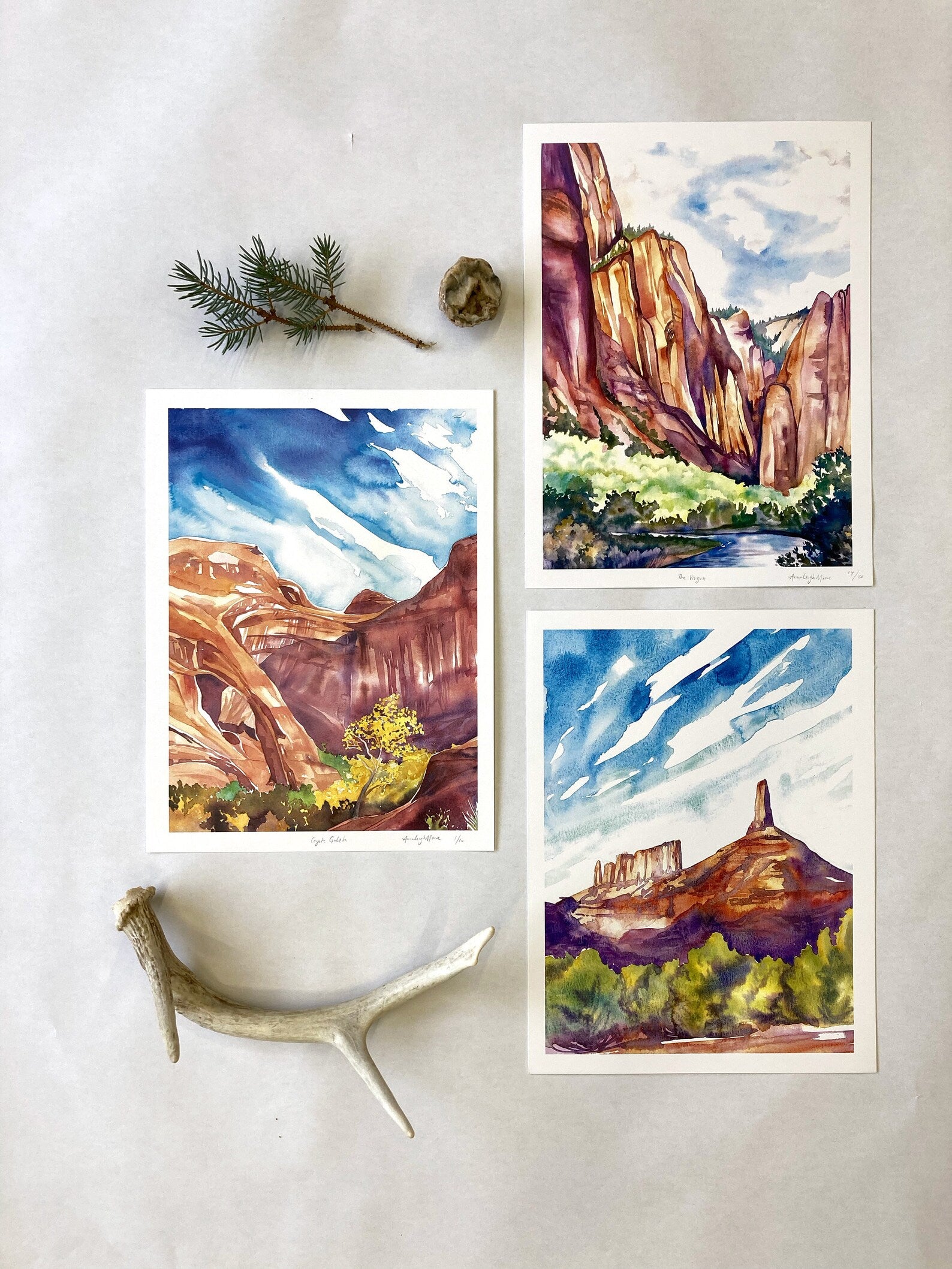 The Virgin River Print