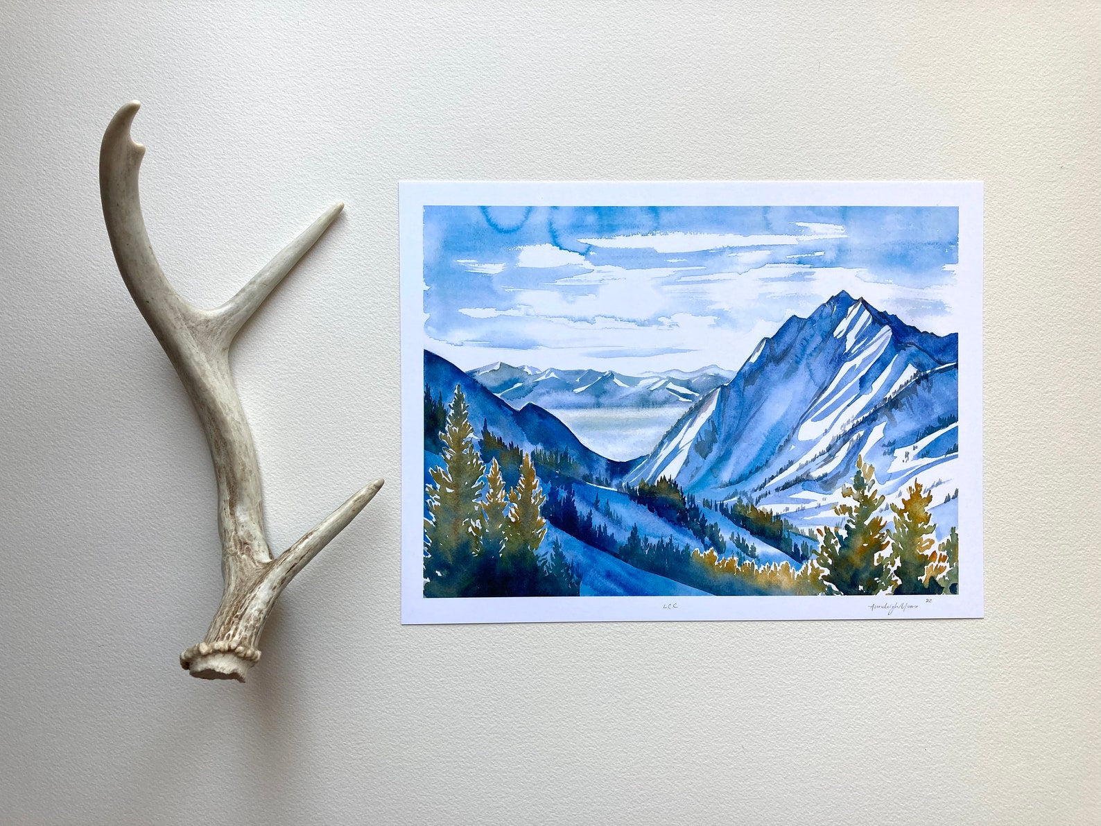LCC - Little Cottonwood Canyon Print