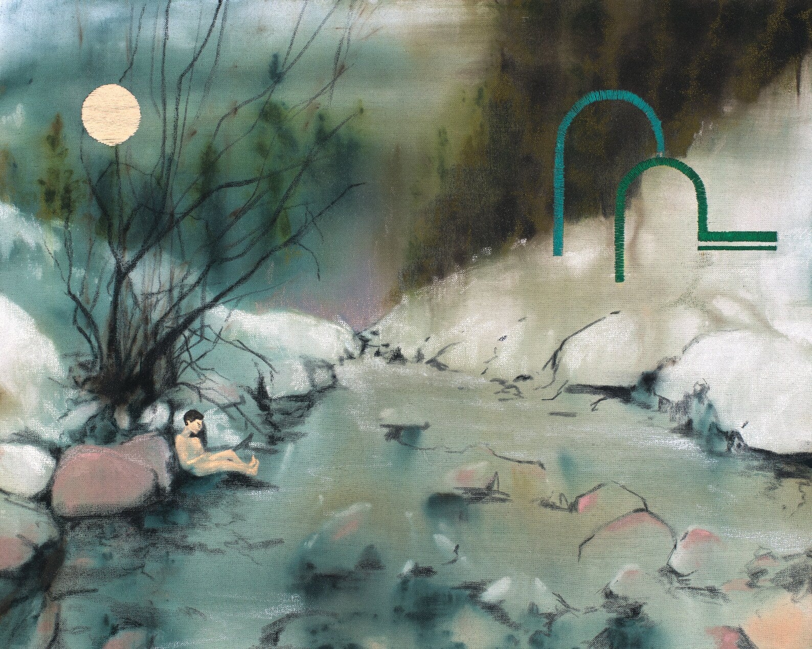 Moonbather Print