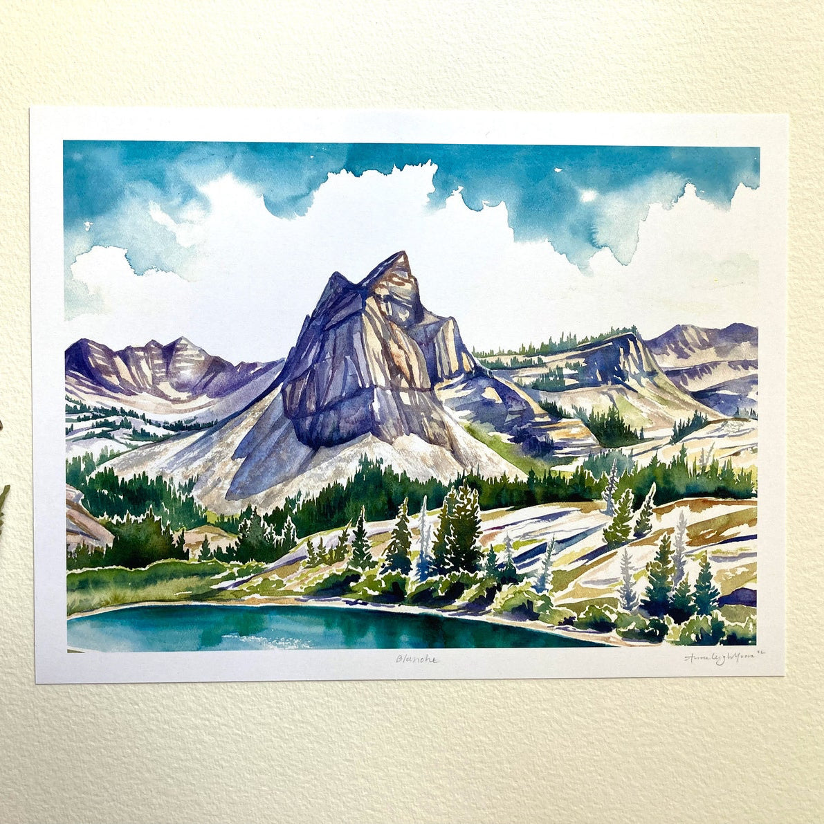 Lake Blanch Print